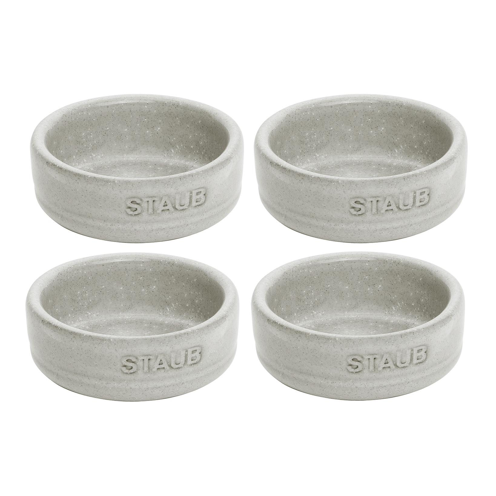 4 Boles mini Staub New White Truffle.k3{font-size:18px}Ø5 cm