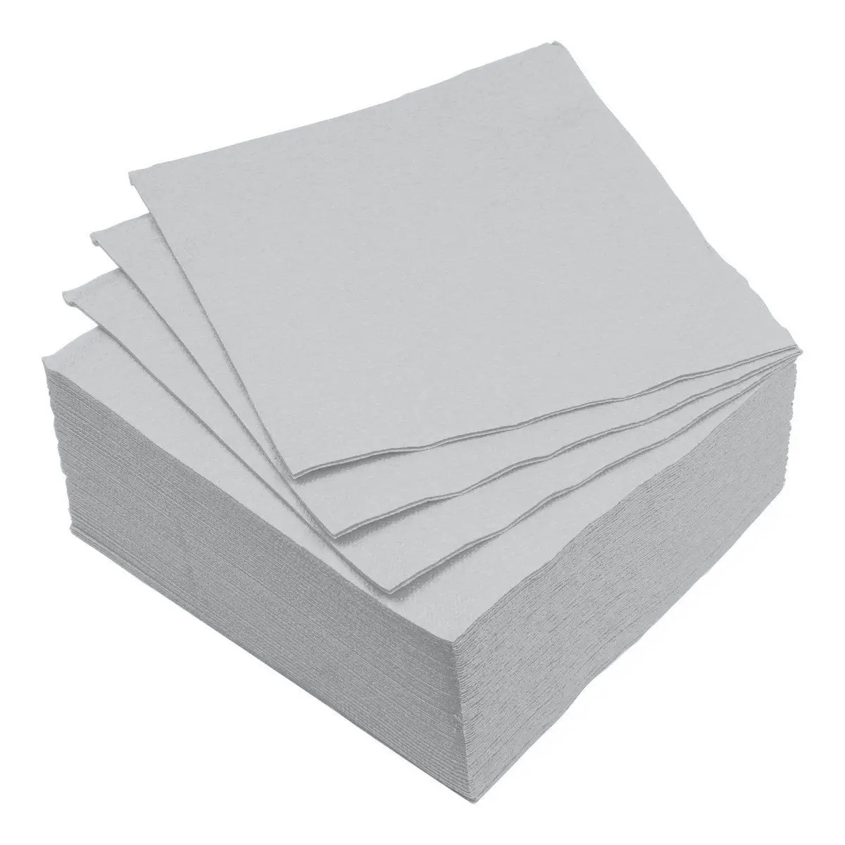 Lot de 40 Serviettes en Papier «Vitamine» 38x38cm Gris
