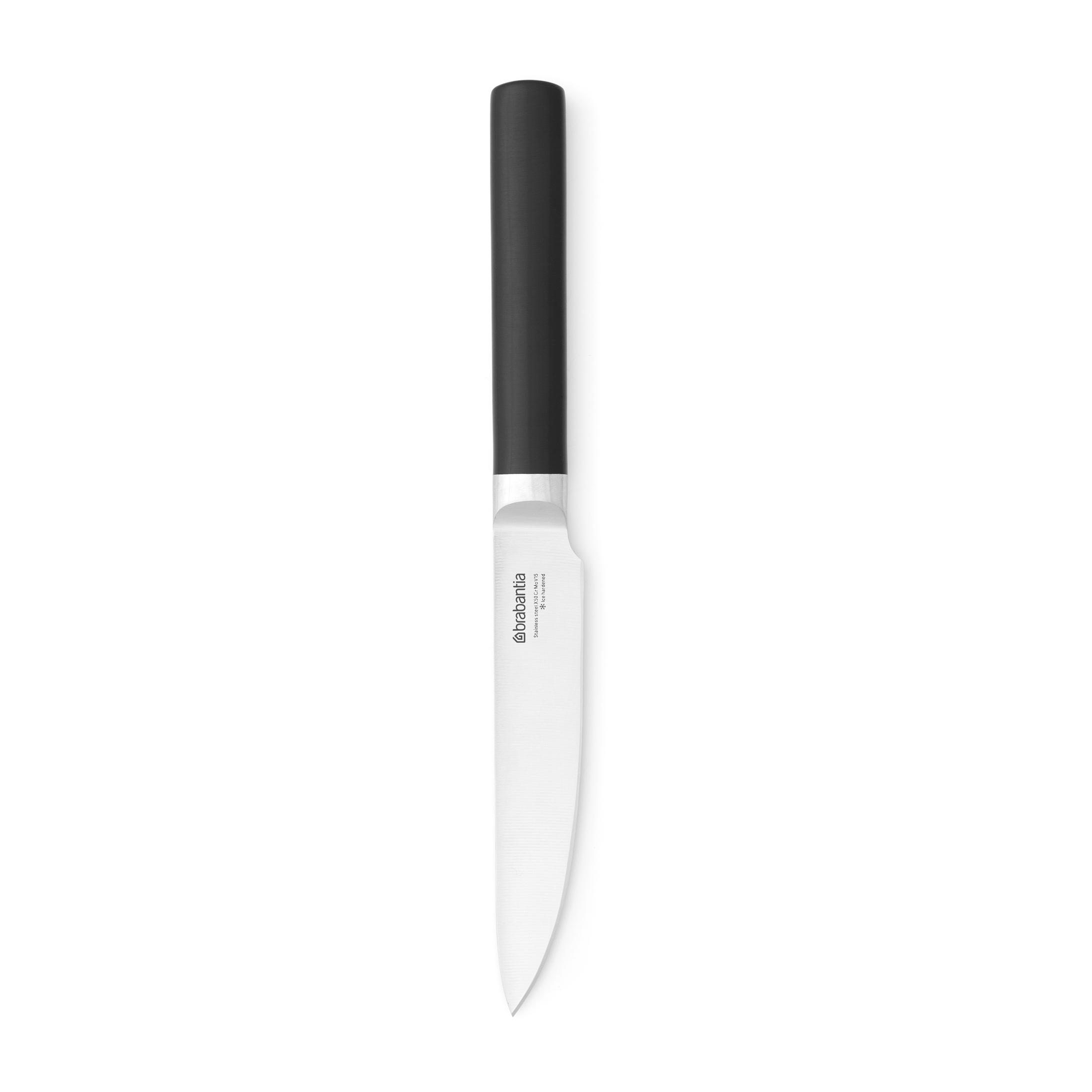 Cuchillo de verduras Profile 22 cm.jt{font-size:18px}negro-acero inoxidable