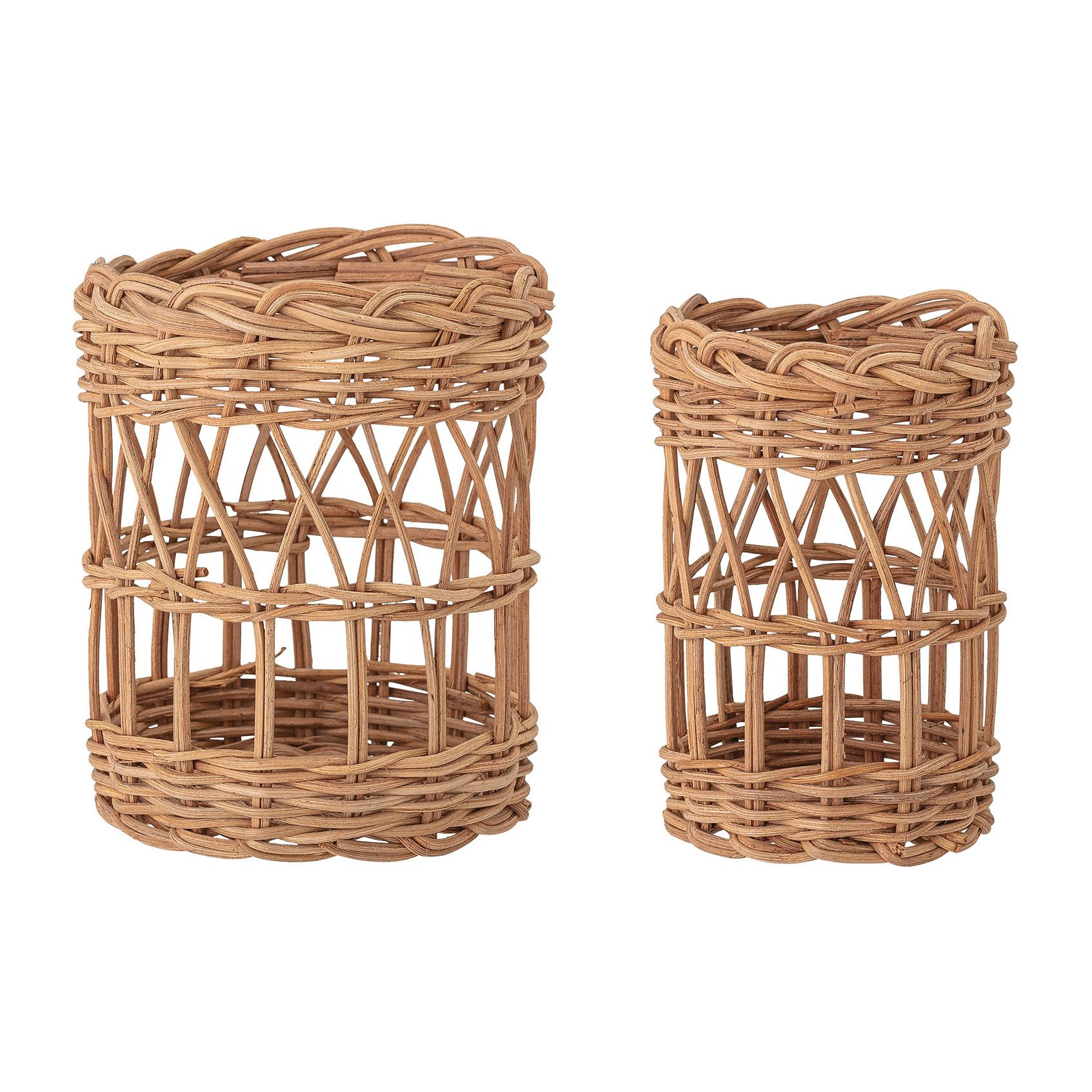 Set de 2 cestas Jala.jp{font-size:18px}marrón
