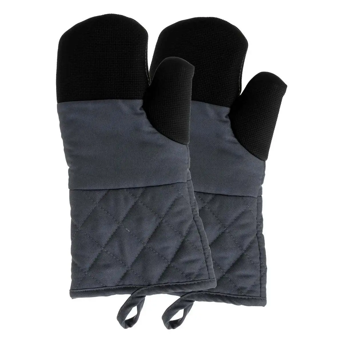 Lot de 2 Gants de Cuisine «Neo» 32cm Gris