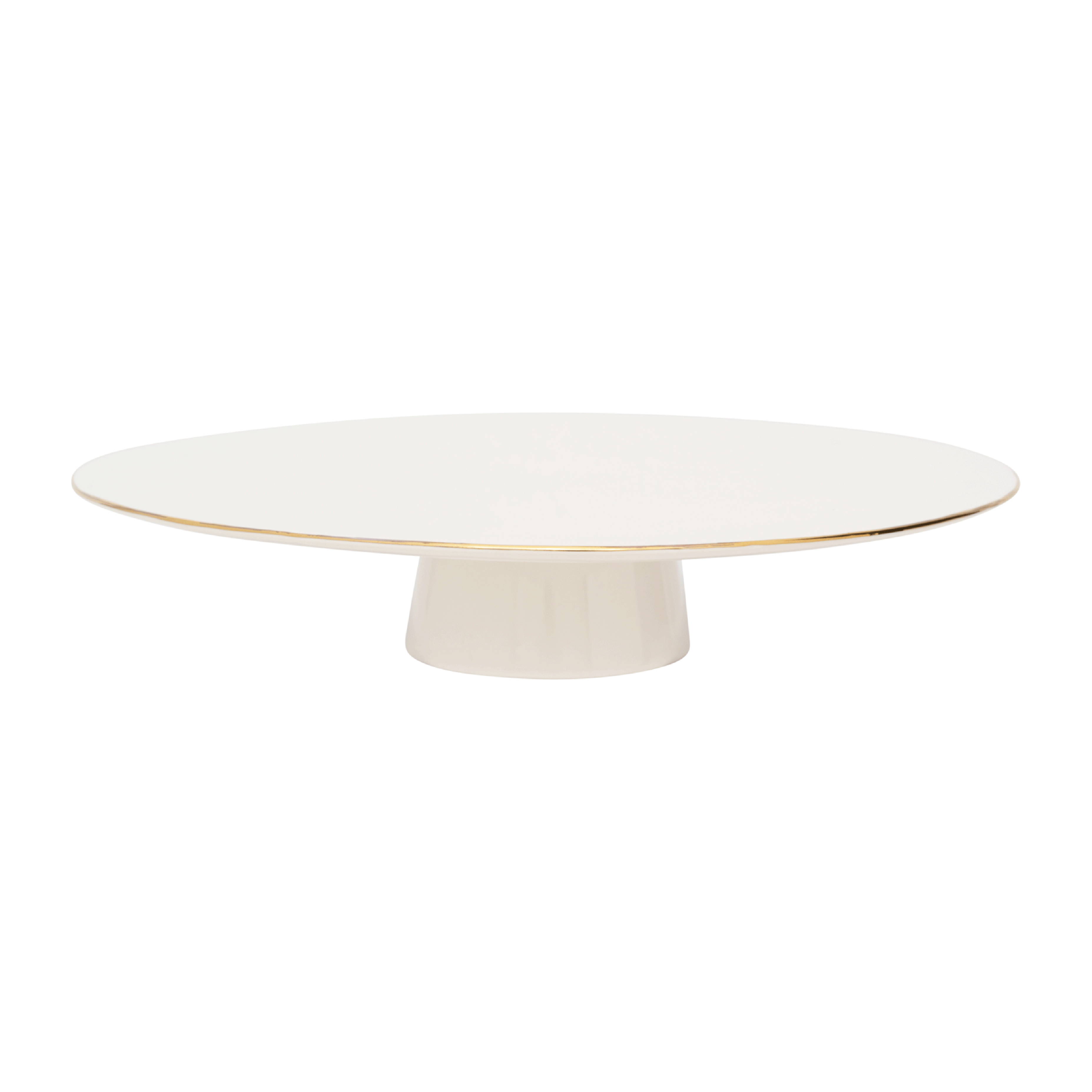 Plato de tarta Good Morning Ø29 cm.jq{font-size:18px}White-gold