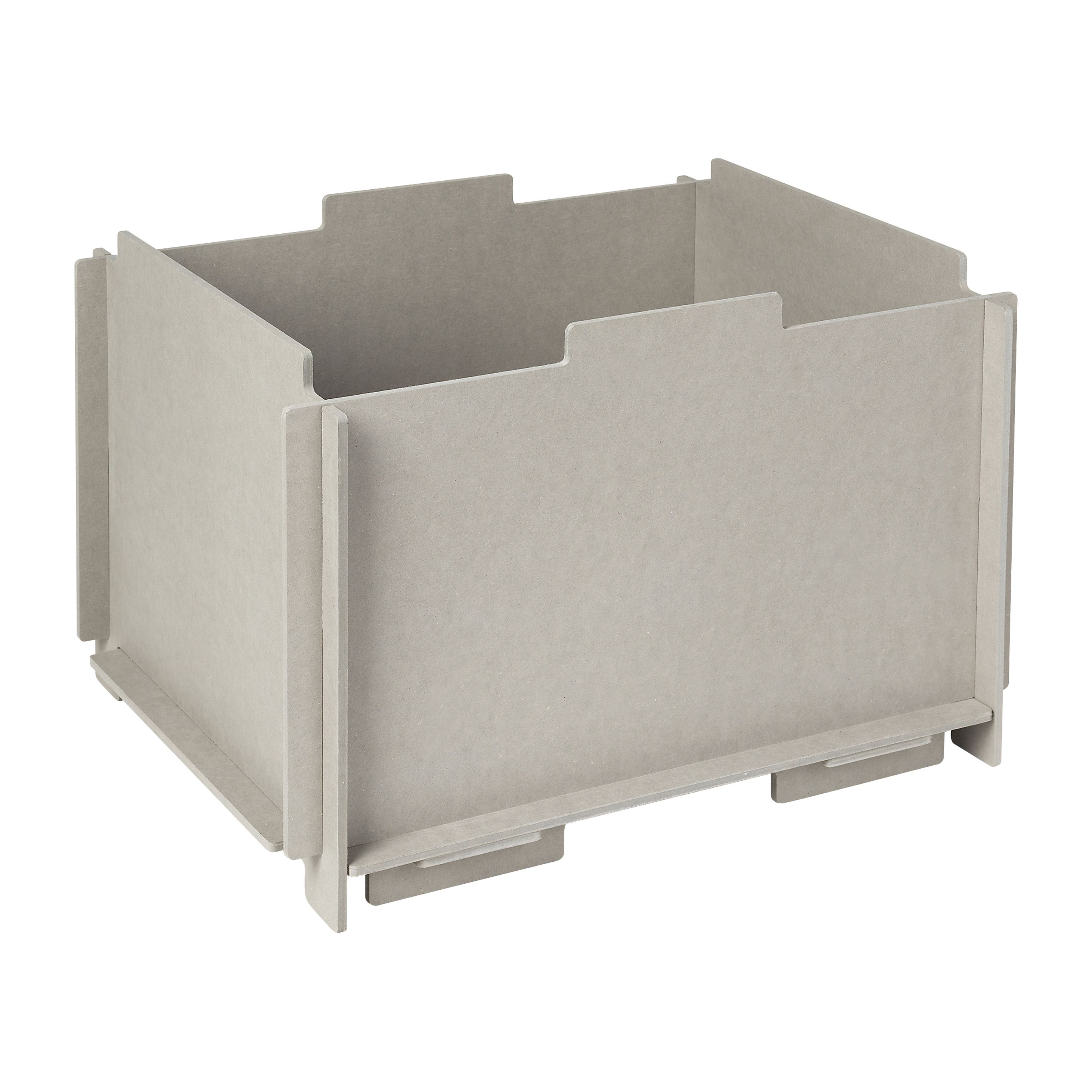 Caja de almacenaje Stacie 34×44 cm.jr{font-size:18px}Grey