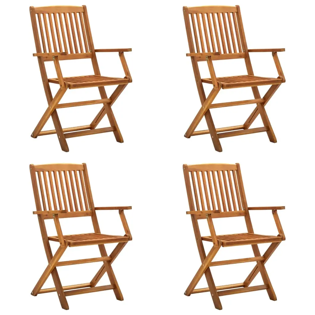 Lot de 4 Chaise bois composite Lafayette Naturel 54 X 57 X 91 cm – P87209N