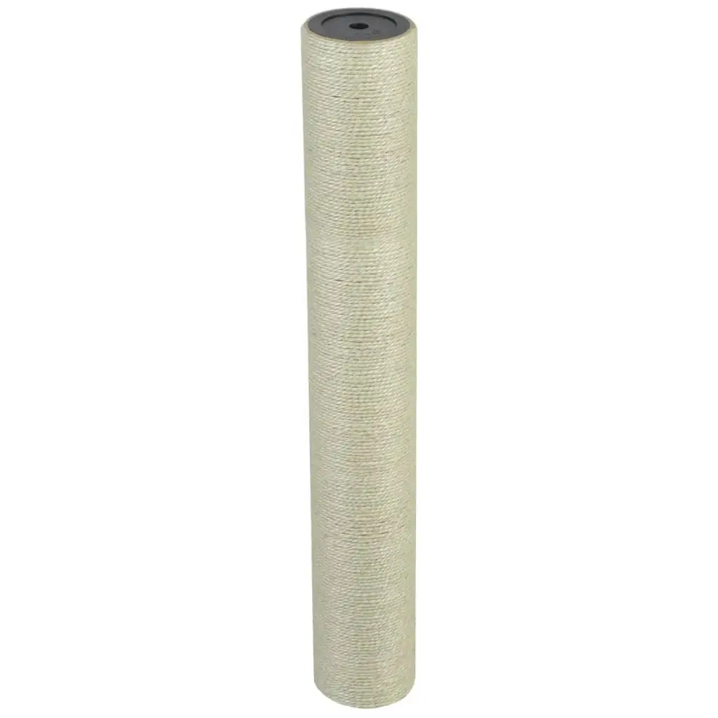 Griffoir Poteau en Sisal de Rechange pour Arbre à Chat 55 cm Vis M10 Beige – ComfortXL Pet Living