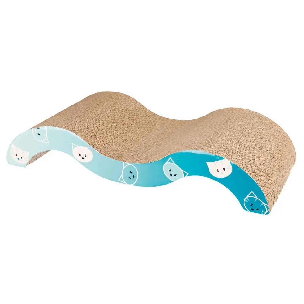 Griffoir vague Mimi turquoise 50 × 9 × 23 cm