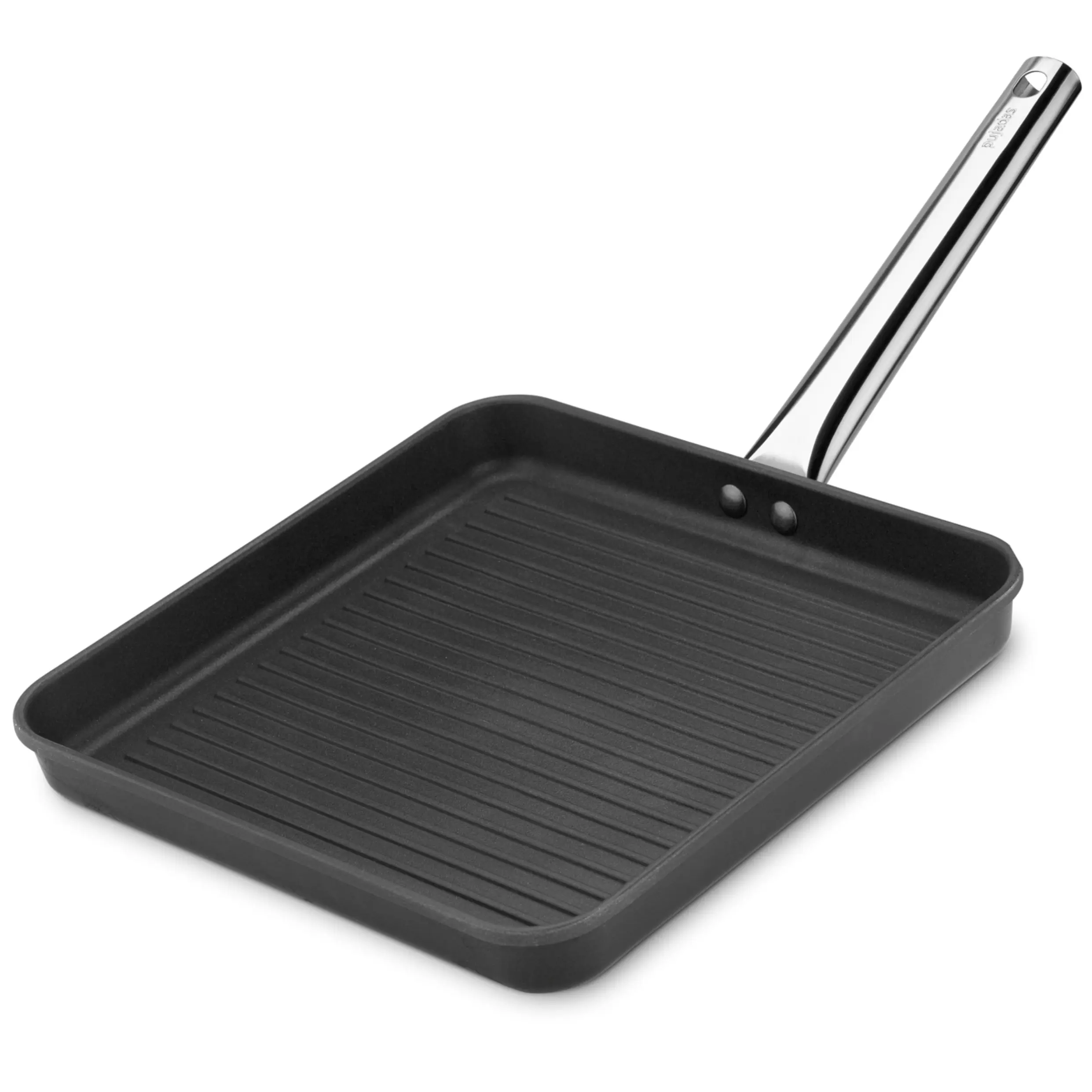 Grill Black Séries Manche Inox 28×28 cm
