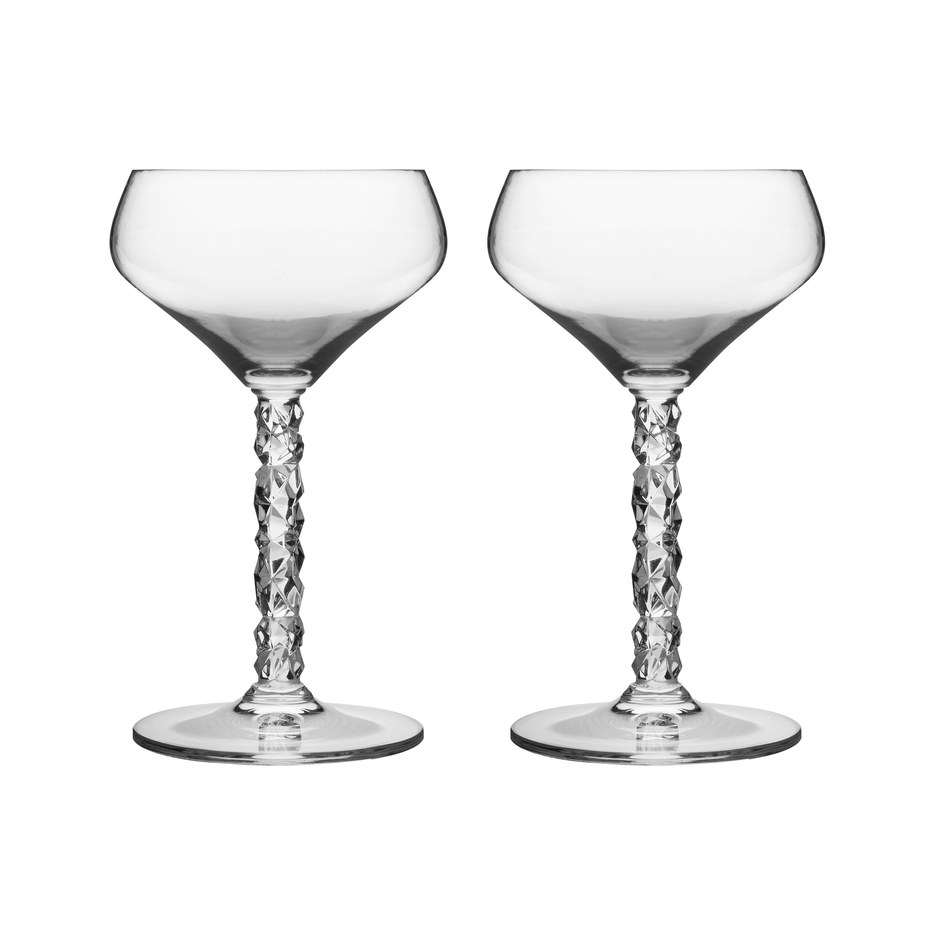 2 Copas de cóctel Carat.ju{font-size:18px}transparente