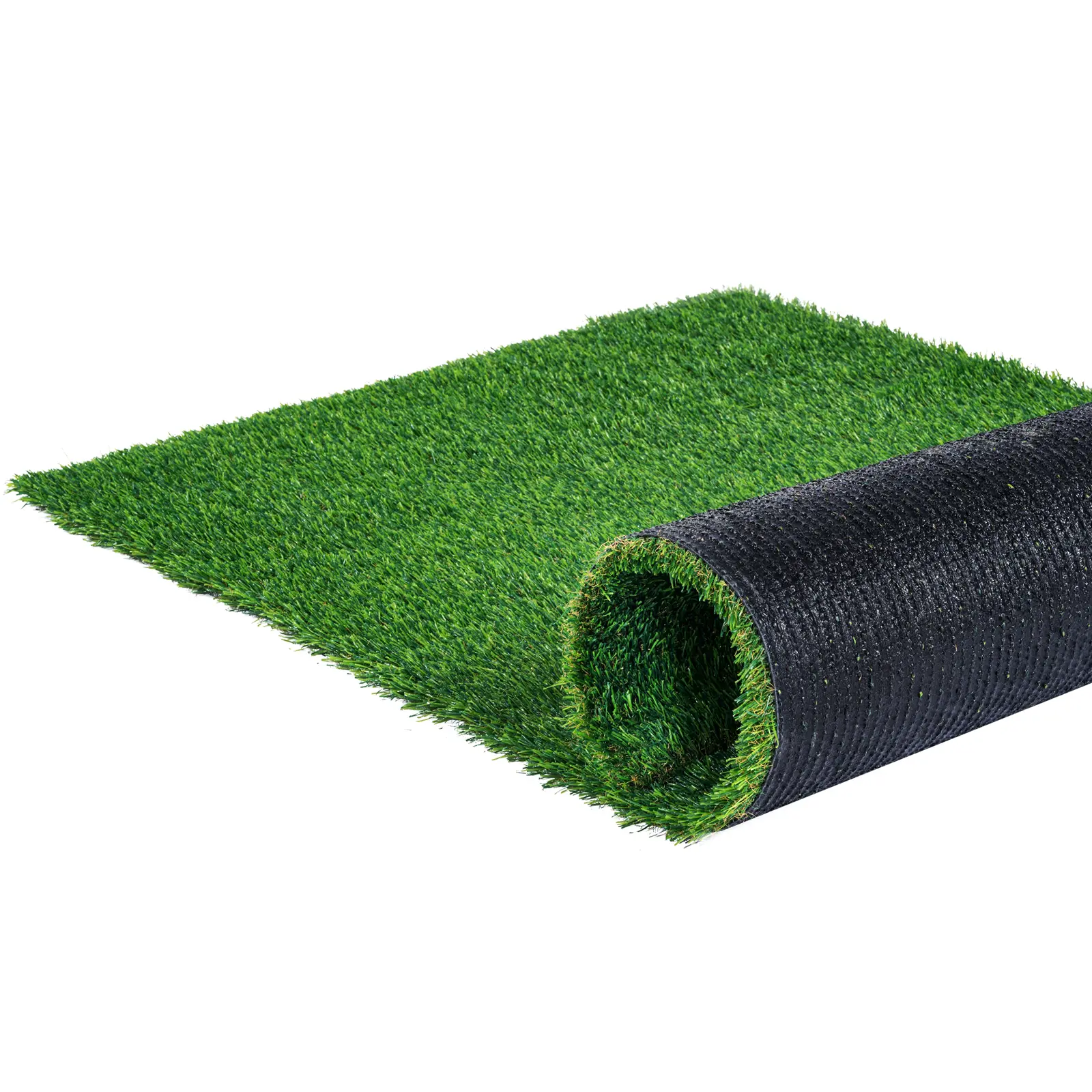 VEVOR Gazon artificiel 183×305 cm, brins 35 mm, trous drainage. Jardin, chien, décoration.