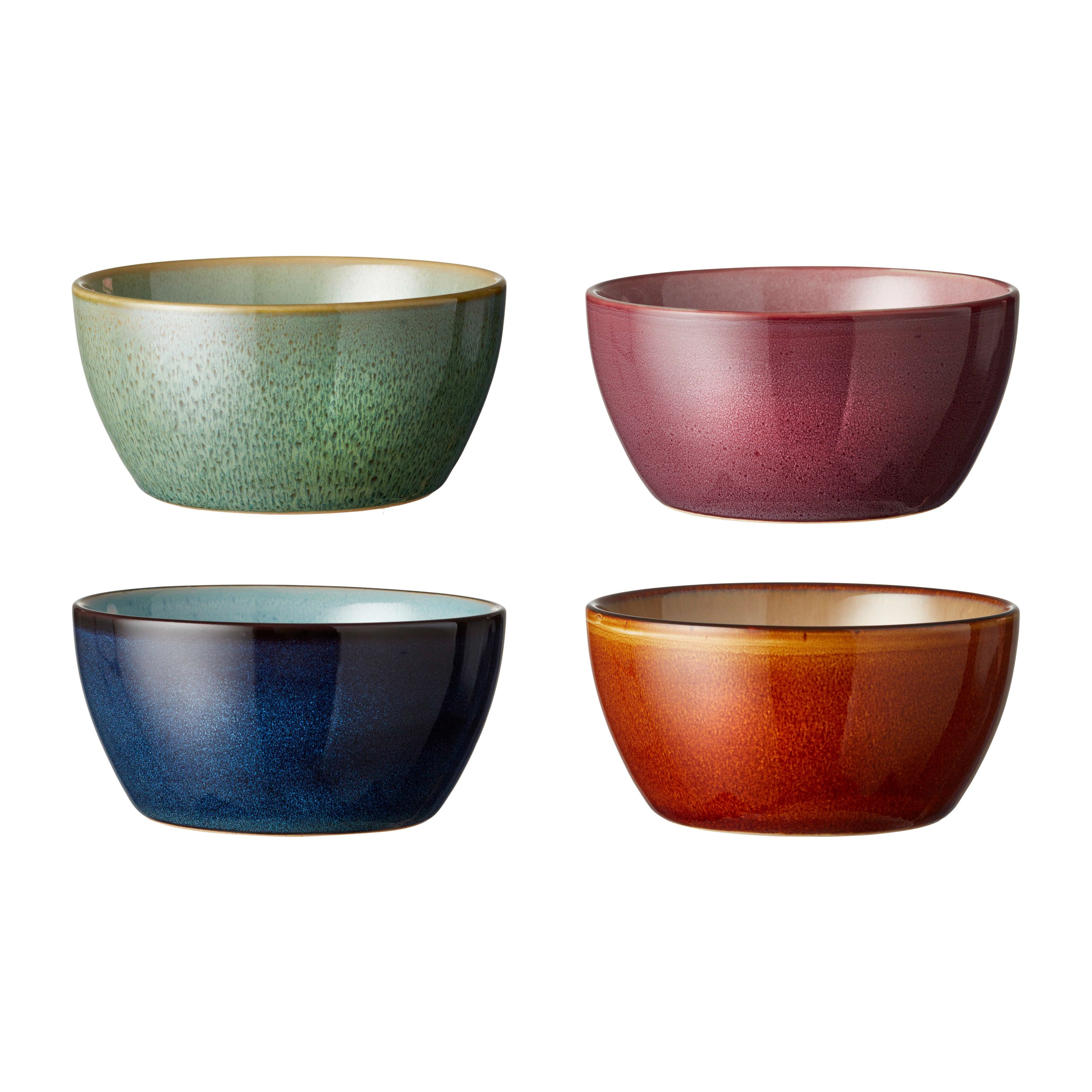 Set de cuencos Bitz Ø12 cm 4 unidades.k9{font-size:18px}Colores variados