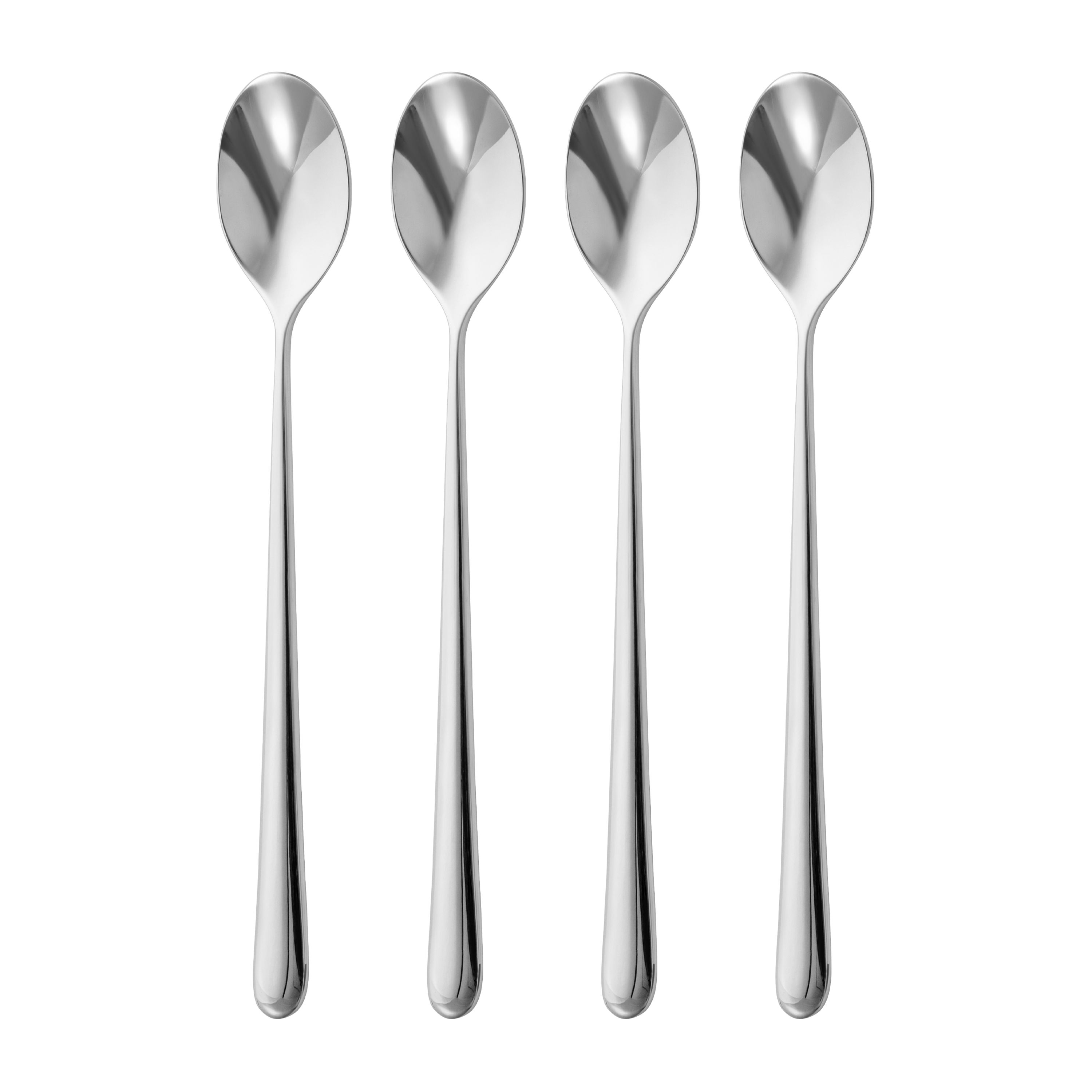 4 Cucharillas de café con leche Kingham Bright.jq{font-size:18px}acero inoxidable
