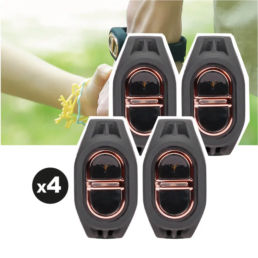 Lot de 4 répulsif à moustique nomade EZIlight® Mosquito Stop MS 10