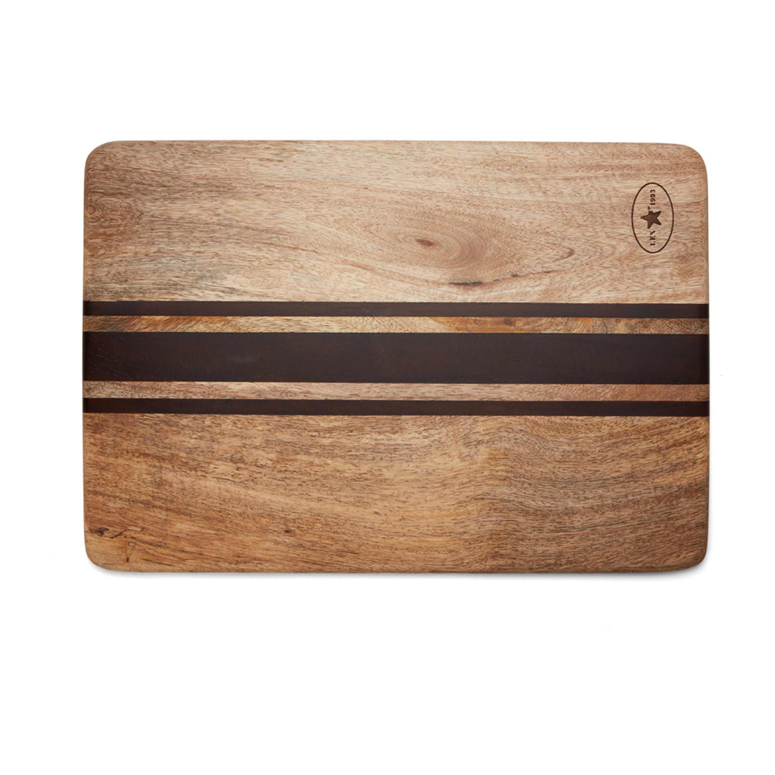 Wood serving board stripes.jr{font-size:18px}40×28 cm