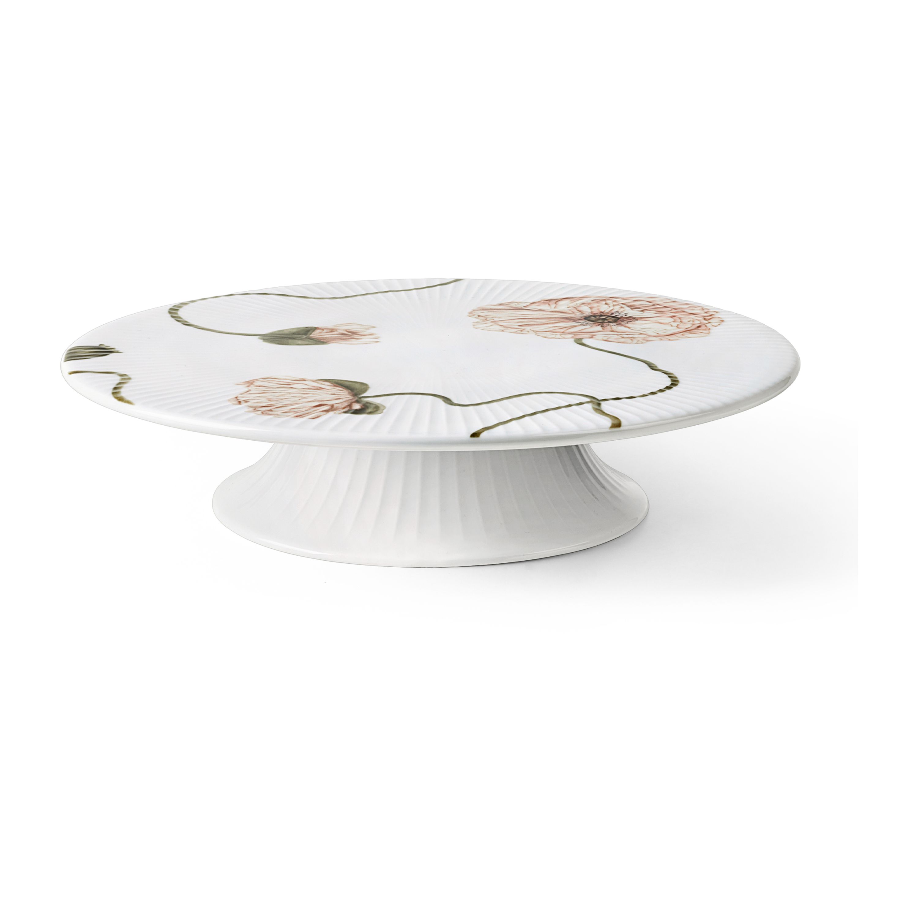 Plato de tarta Hammershøi Poppy Ø30 cm.jq{font-size:18px}blanco