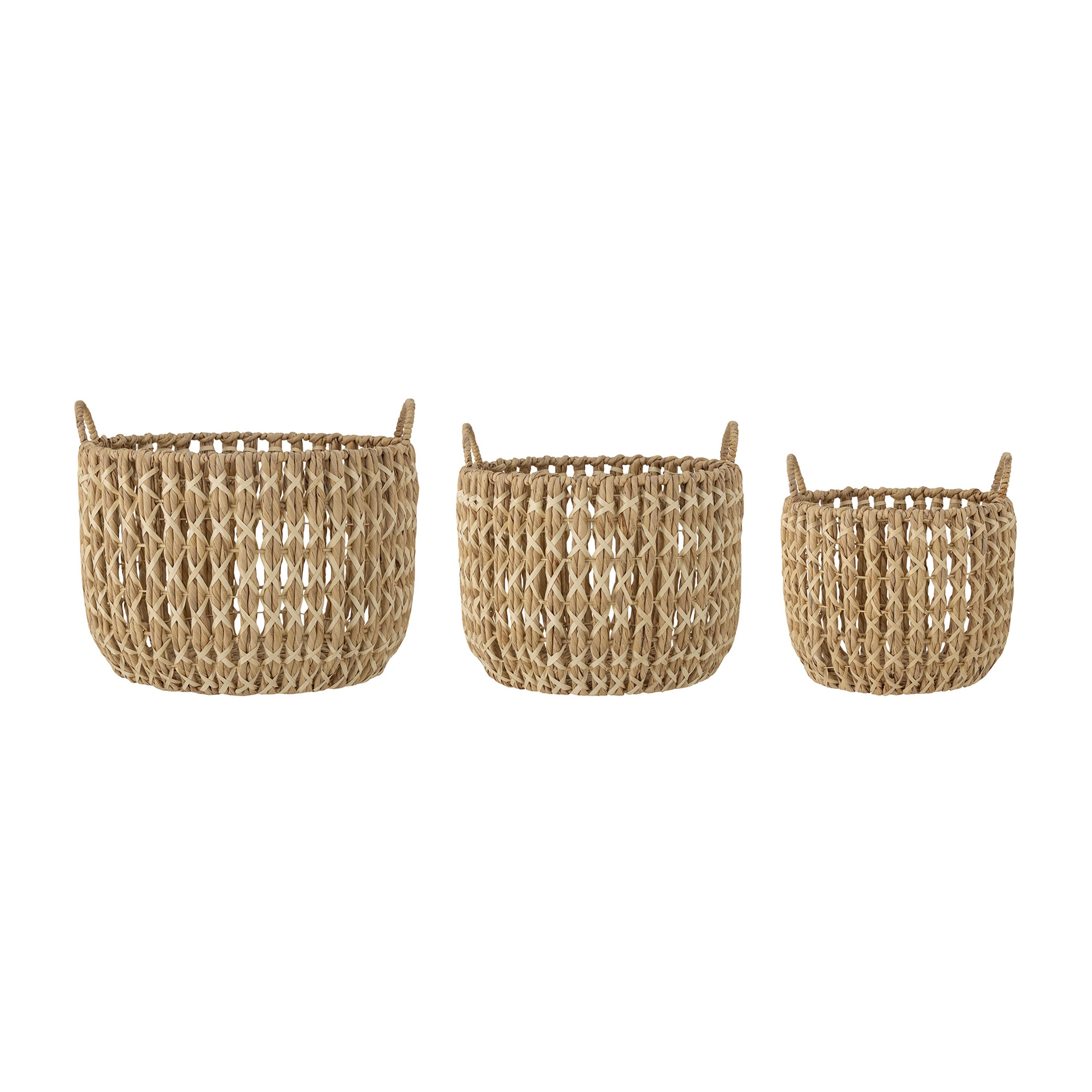 Set de 3 cestas Kristel.jp{font-size:18px}jacinto de agua