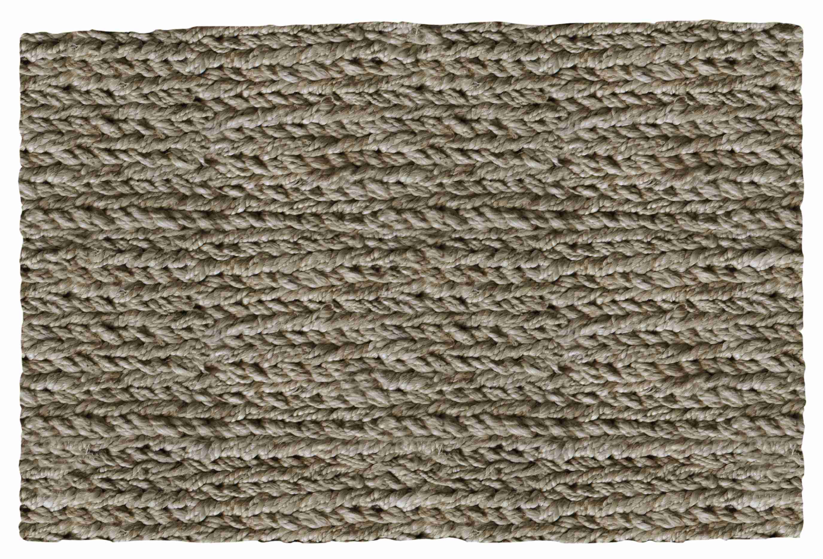 Felpudo Lotta Agaton Chunky Hemp.iy{font-size:18px}Natural, 60×90 cm
