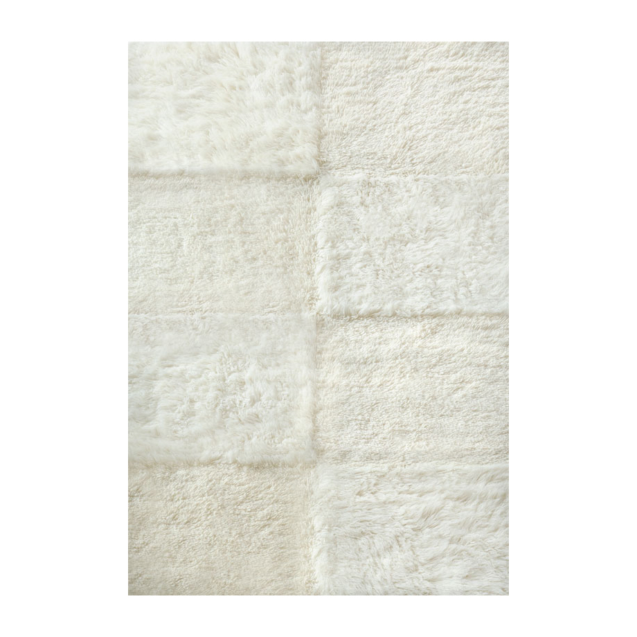 Alfombra Shaggy Checked.iy{font-size:18px}Bone White, 180×270 cm