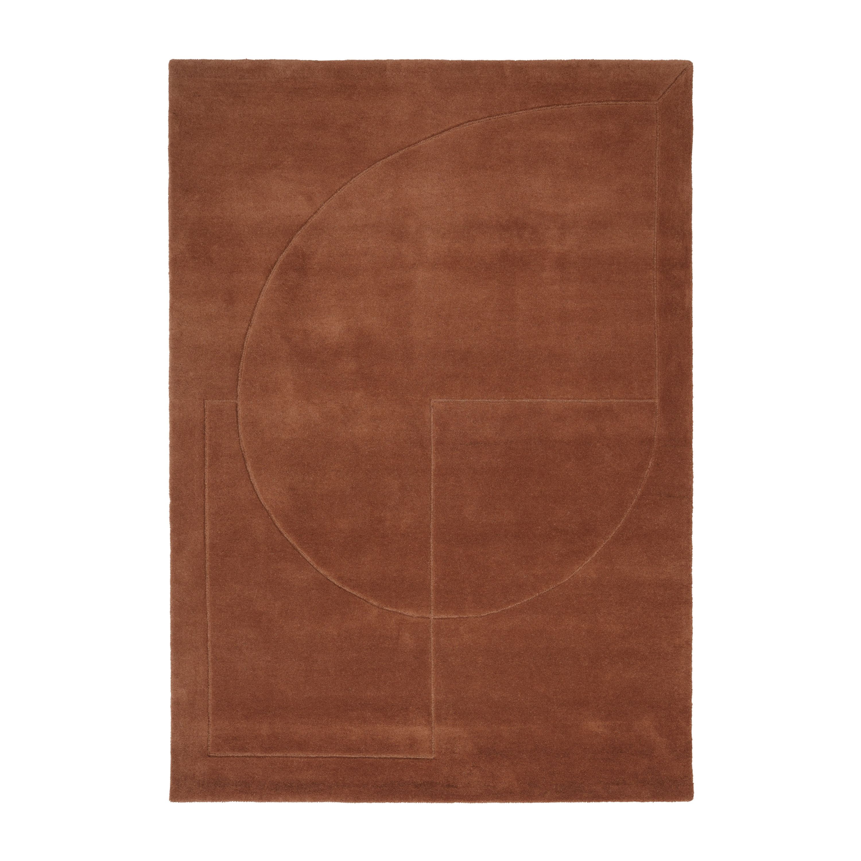 Alfombra de lana Lineal Poem.jq{font-size:18px}Amber, 140×200 cm