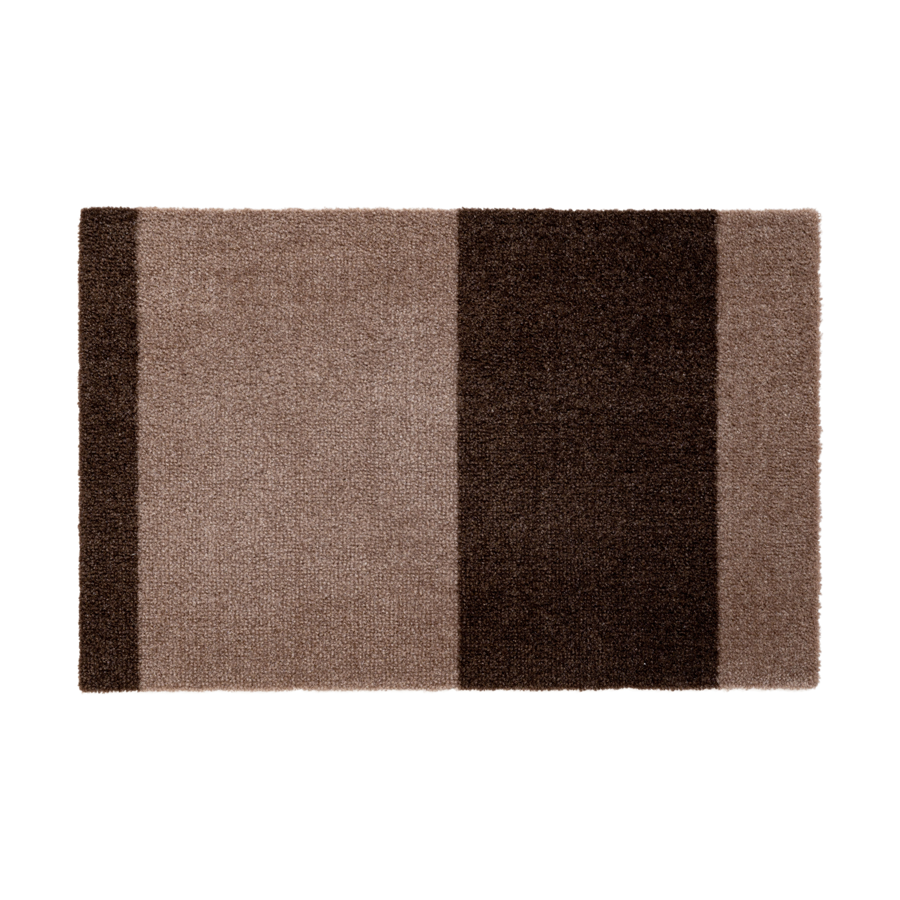Felpudo Stripes horizontal.ju{font-size:18px}Sand-brown, 40×60 cm