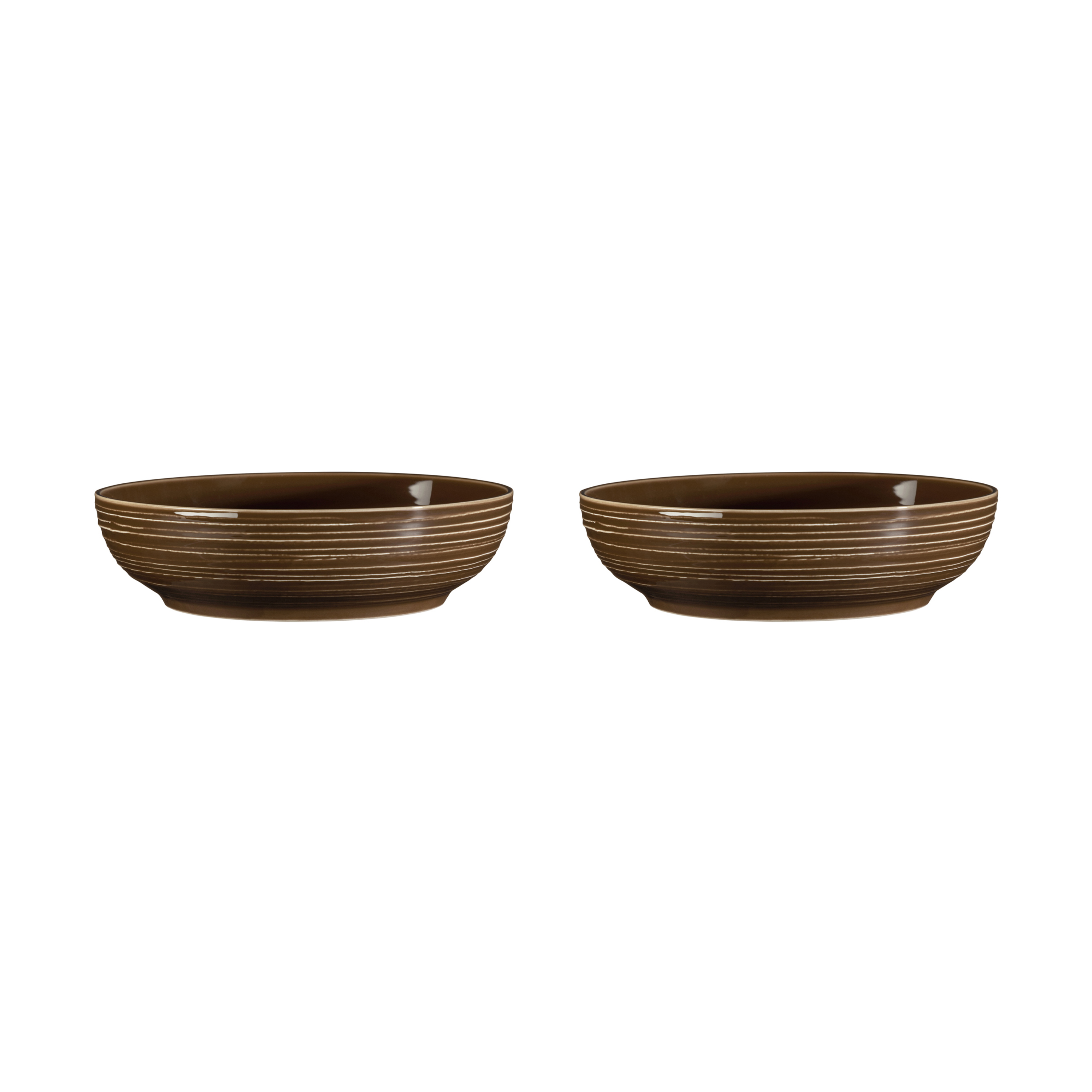 2 Boles Terra Ø25,5 cm.jo{font-size:18px}Earth Brown