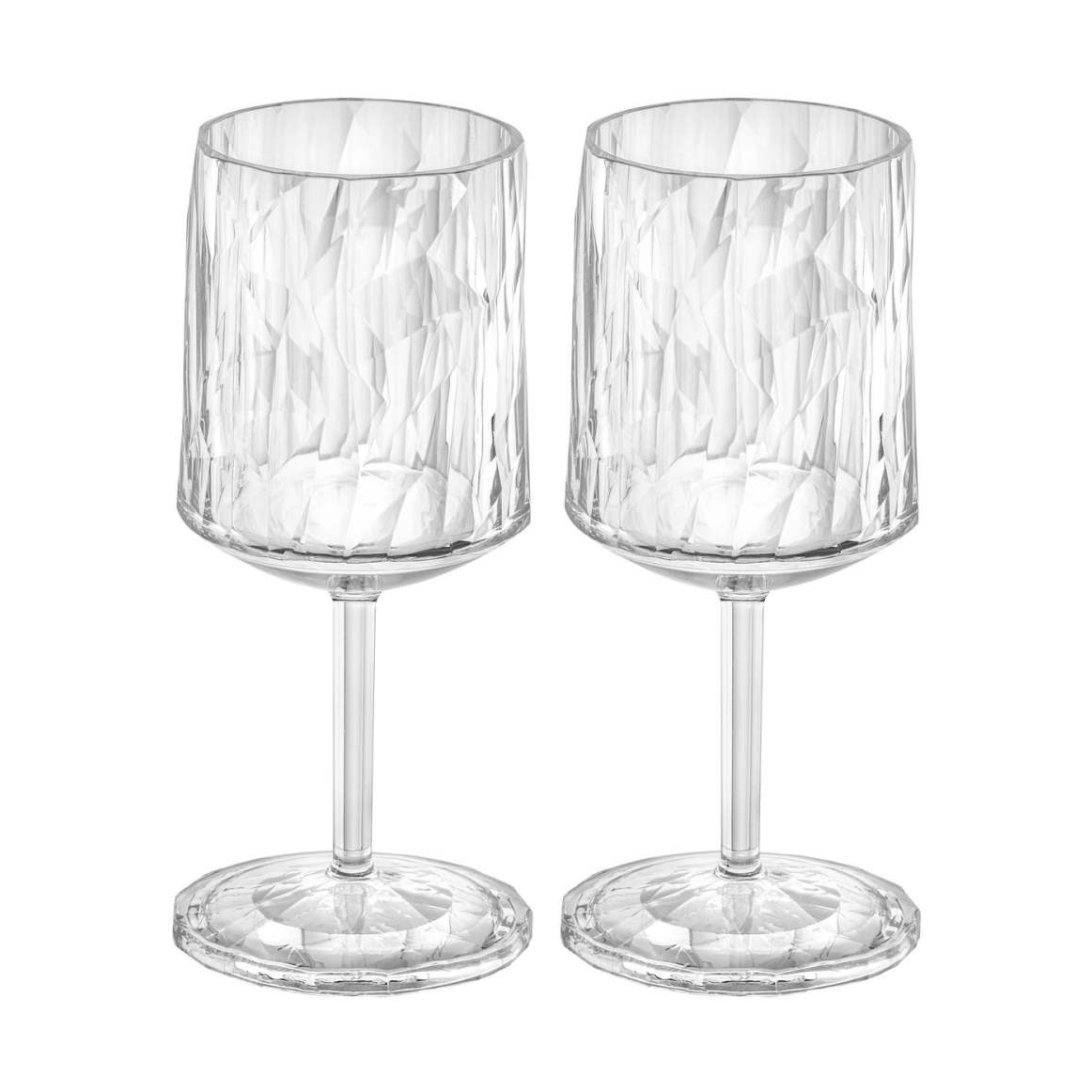 2 Copas de vino Club No. 9 plástico 20 cl.iy{font-size:18px}Cristal transparente