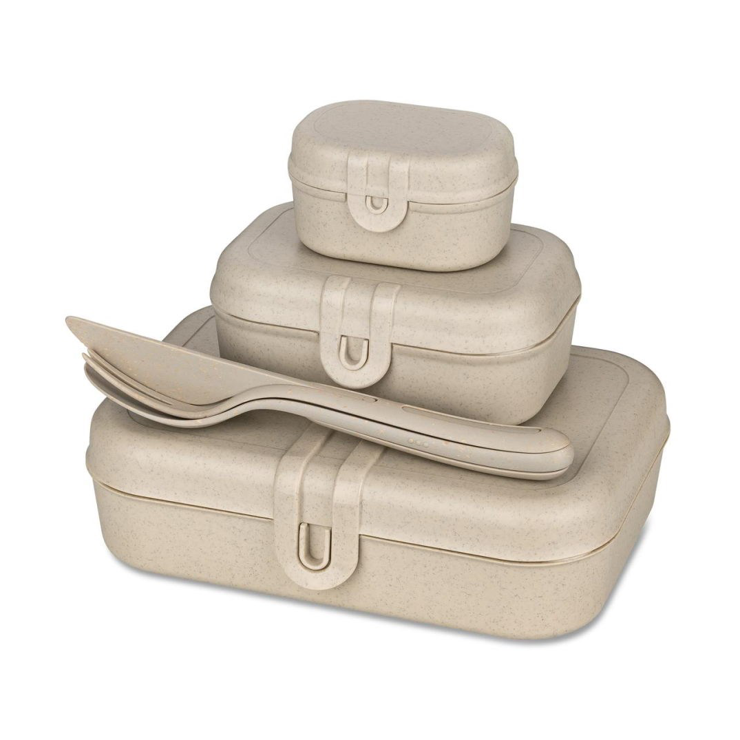 Set de 3 fiambreras y cubiertos Pascal Ready.iy{font-size:18px}Nature desert sand