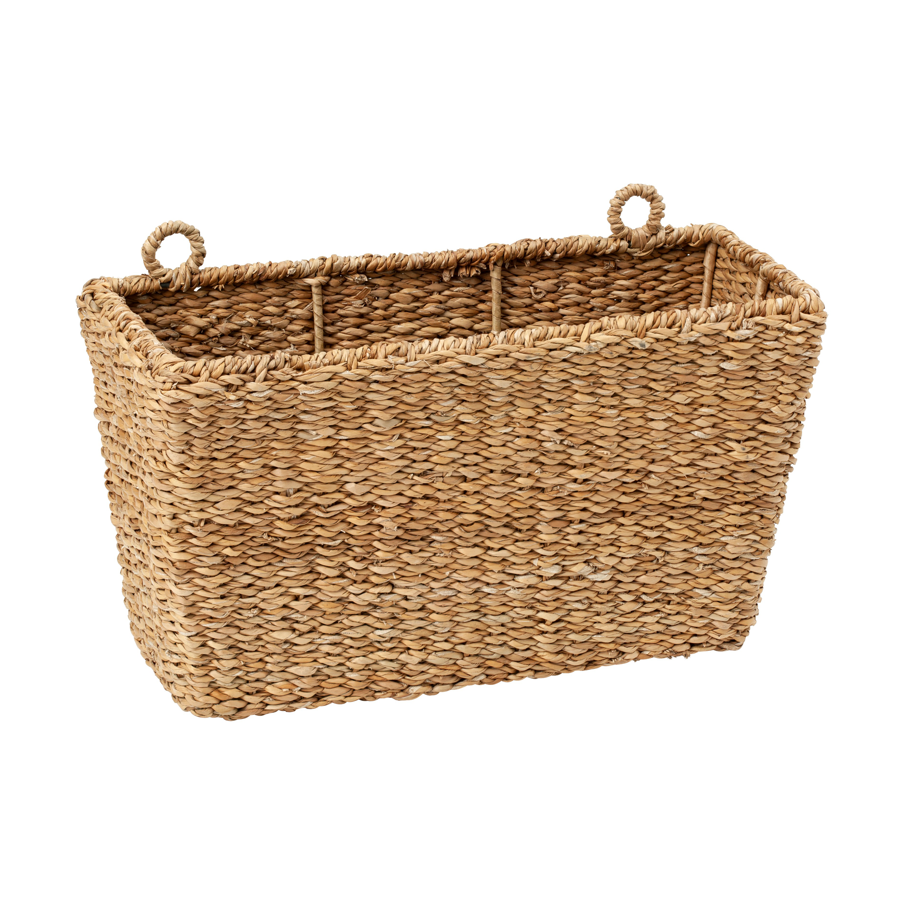 Cesta de almacenamiento colgante Esther 40x16x22 cm.jp{font-size:18px}Natural