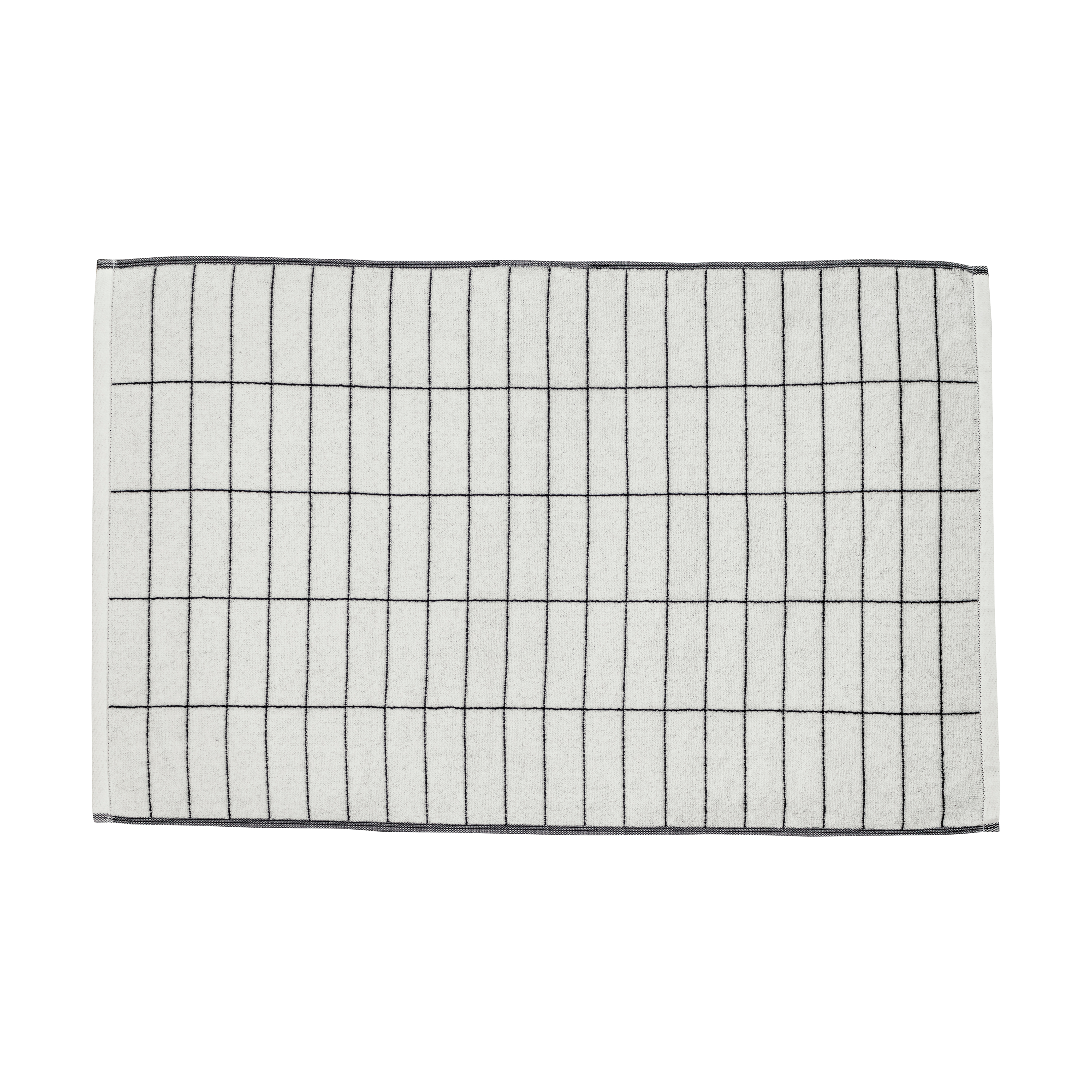 Alfombra de baño Tile Stone 50×80 cm.iy{font-size:18px}Negro-off white