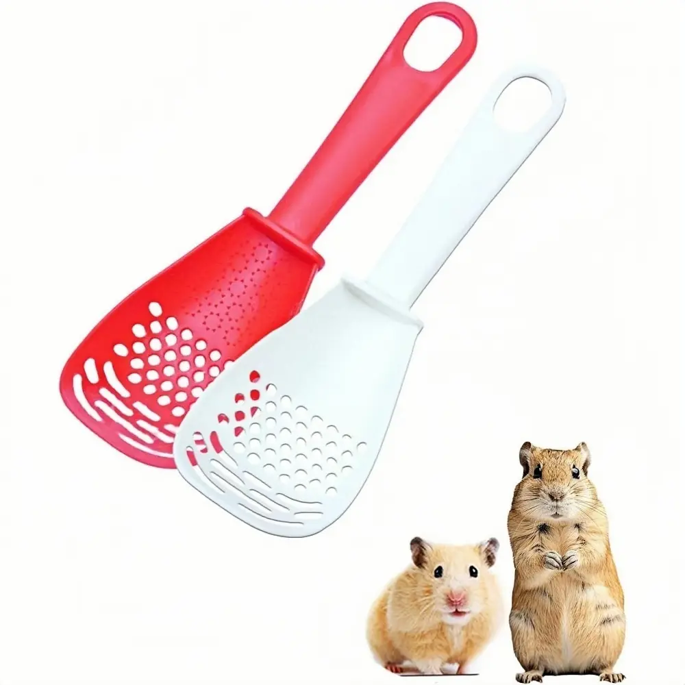 Lot de 2 pelles de bain en plastique pour petits animaux DtopbuyAge