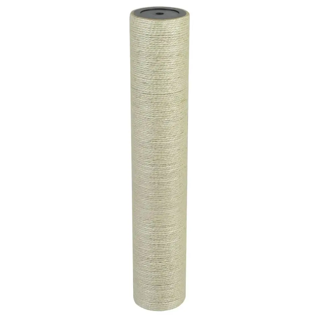 Grattoir pour chats 8 x 45 cm 8 mm Beige vidaXL 170567