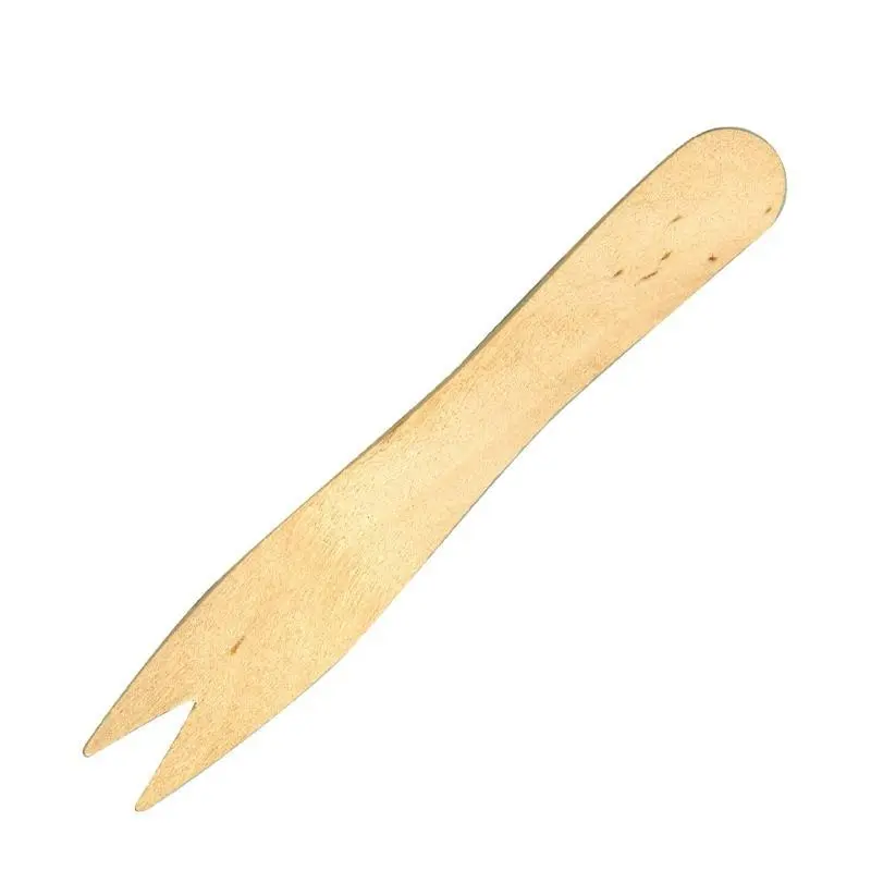 Fourchettes en Bois Jetables 95 mm Lot de 1000