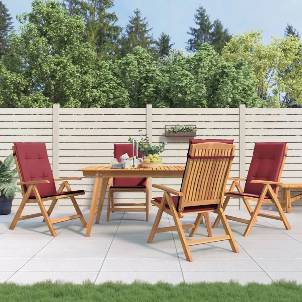 Lot de 4 Chaise bois composite Ivar Naturel 60 X 74,5 X 104 cm – P87210N