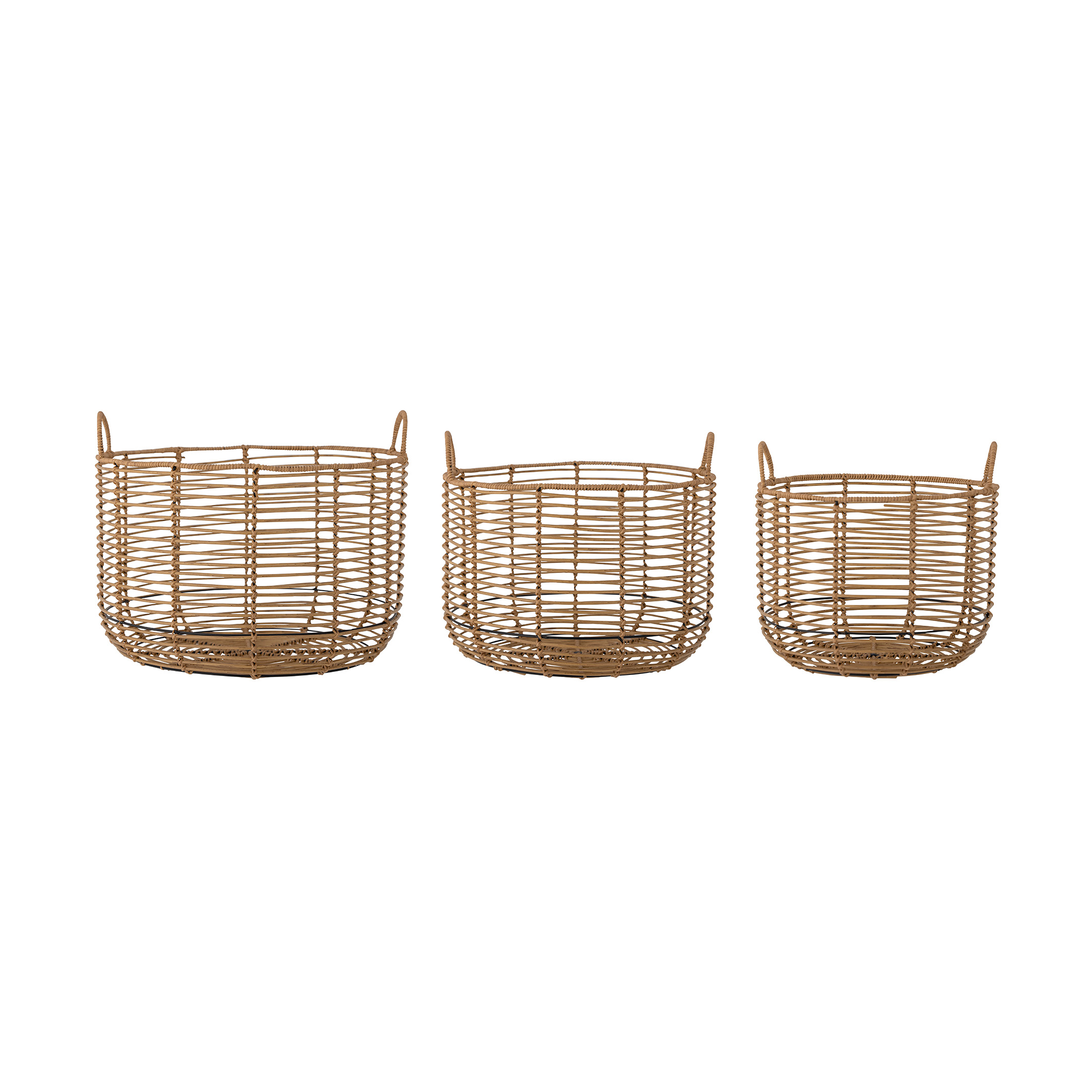 Set de 3 cestas Mekkel.jp{font-size:18px}Natural