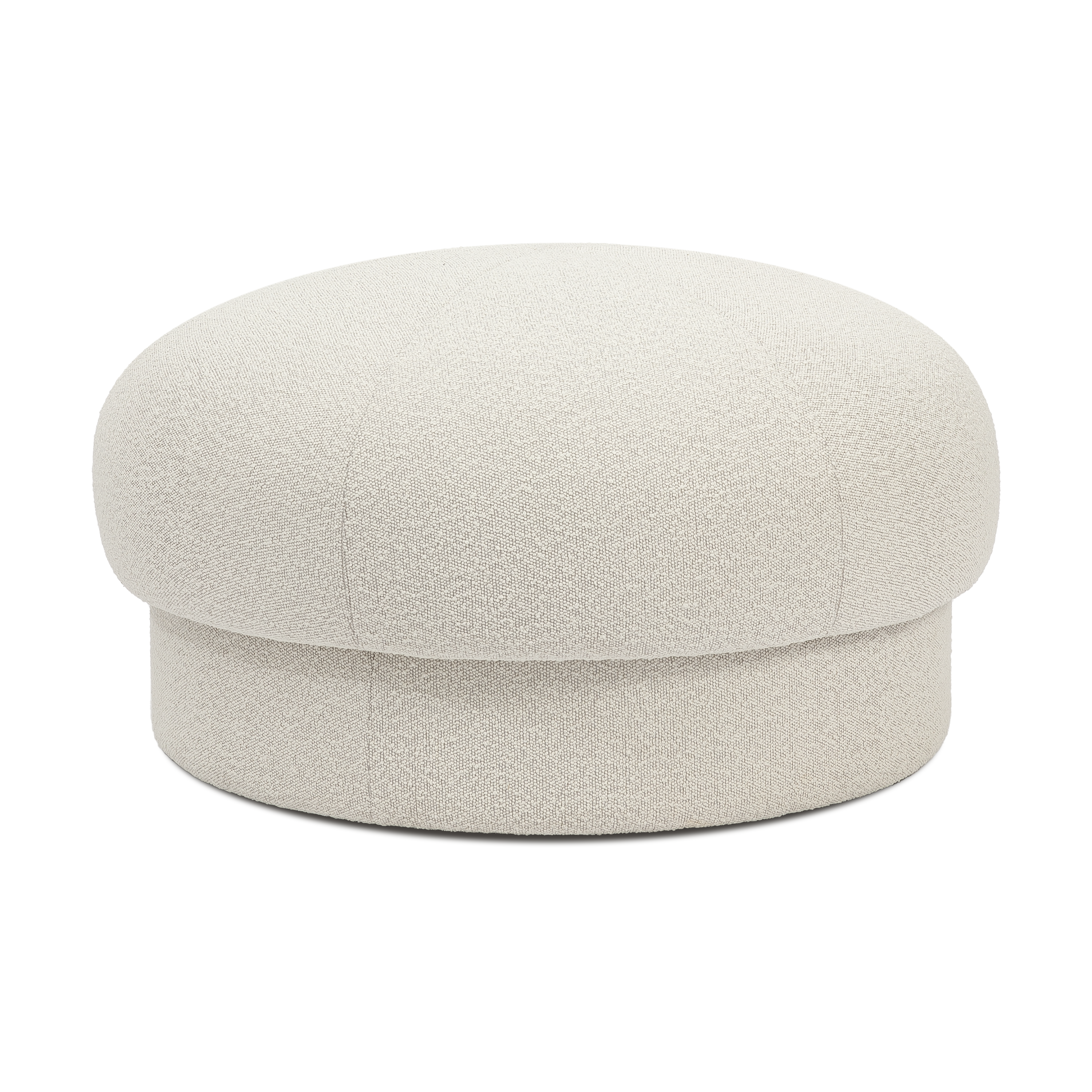 Puf Uno Ø94 cm.jv{font-size:18px}Cream