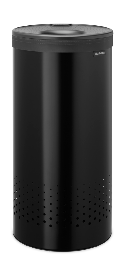 Cesto de lavandería Brabantia tapa de plástico 35 L.jq{font-size:18px}Negro mate