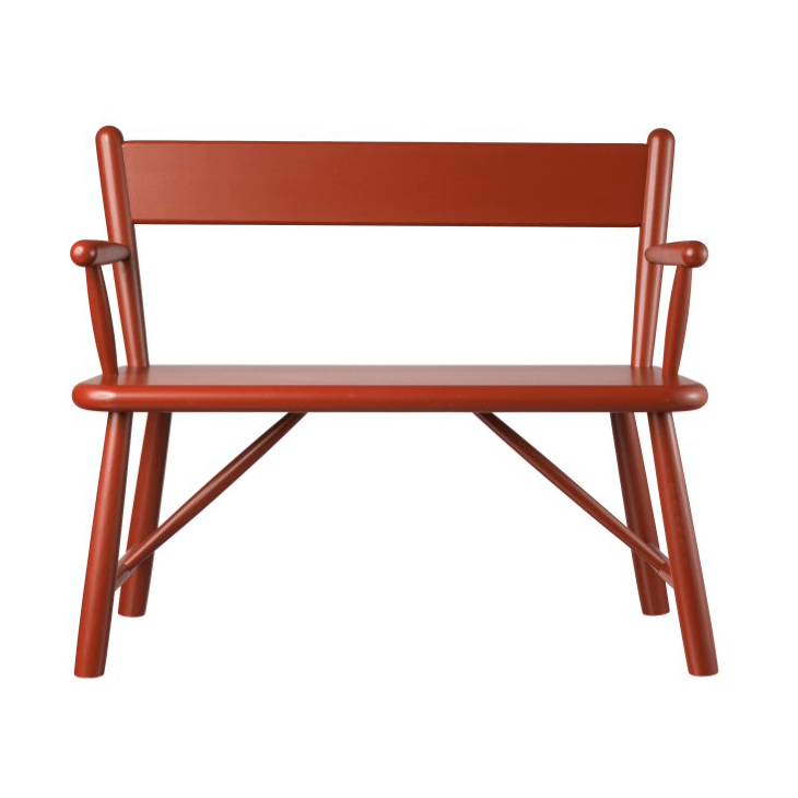 Banco infantil P11.jt{font-size:18px}Beech red painted