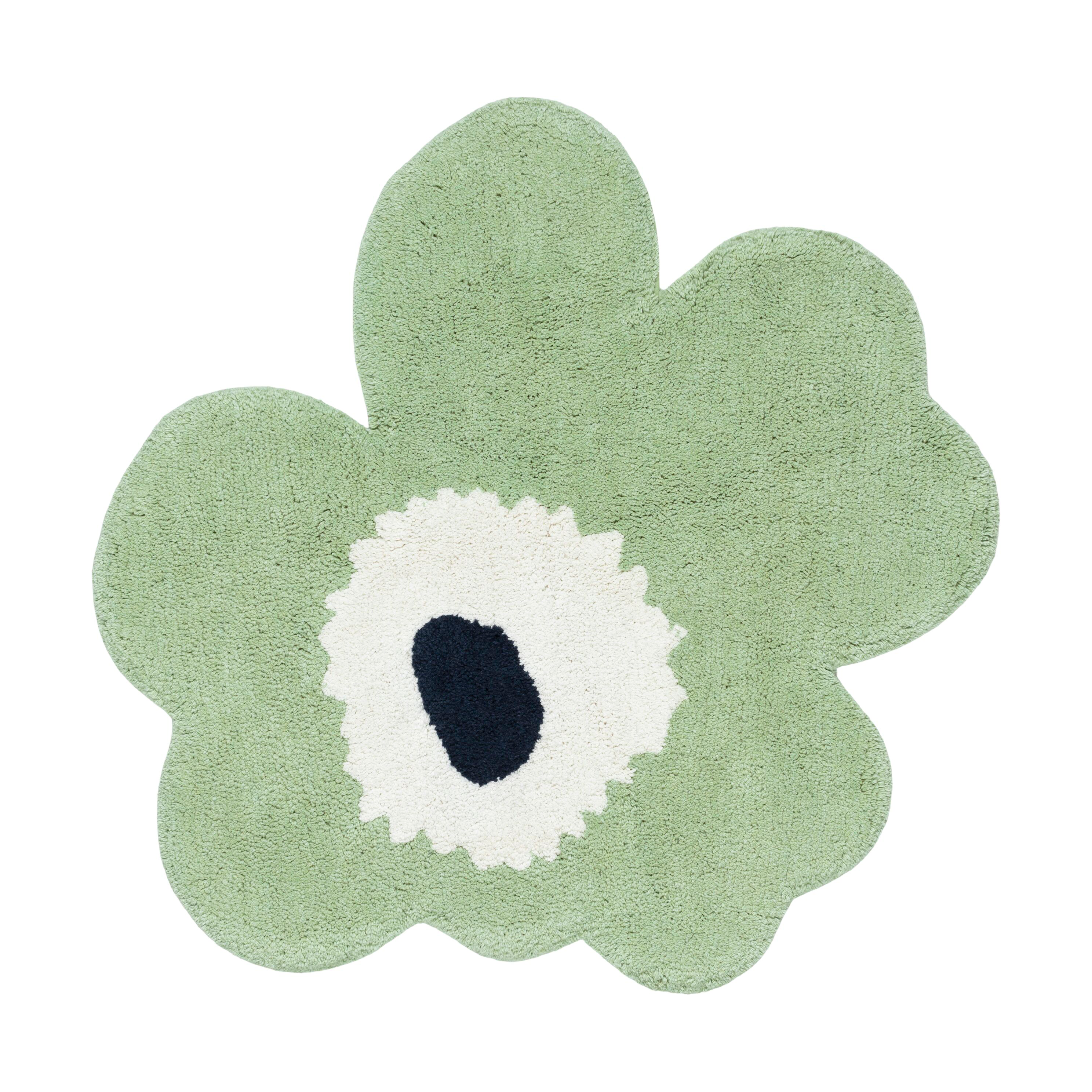 Alfombrilla de baño Unikko 73×74 cm.jp{font-size:18px}Sage-off white