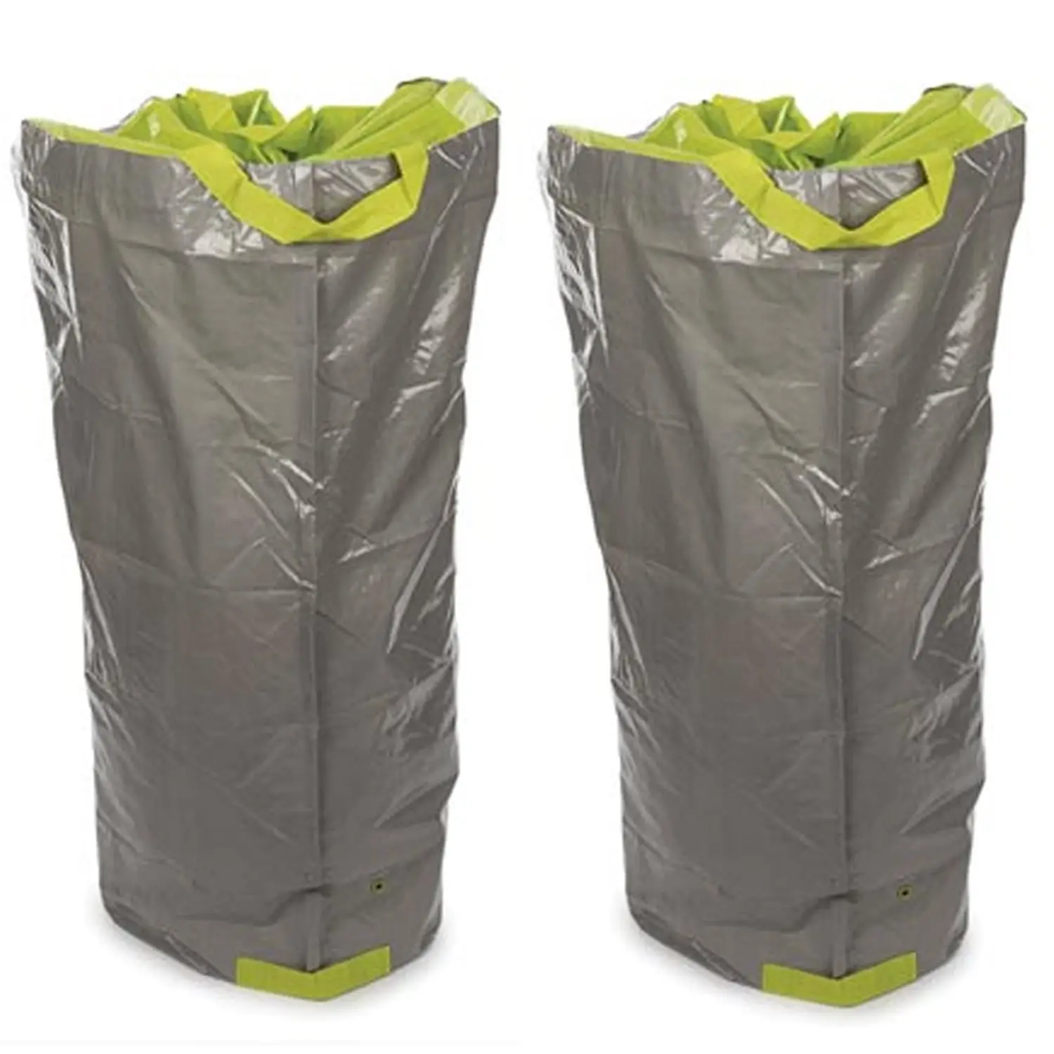 Lot de 2 SACS DE JARDIN MULTIFONCTIONS Utra Résistant – POLYÉTHYLÈNE – 270 L
