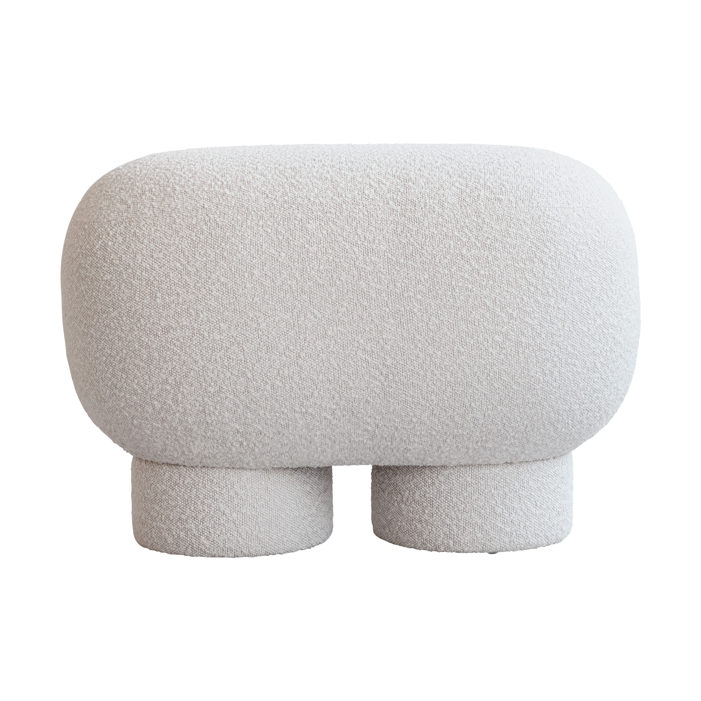 Banco Big Foot petit 70×47 cm.iy{font-size:18px}Bouclé