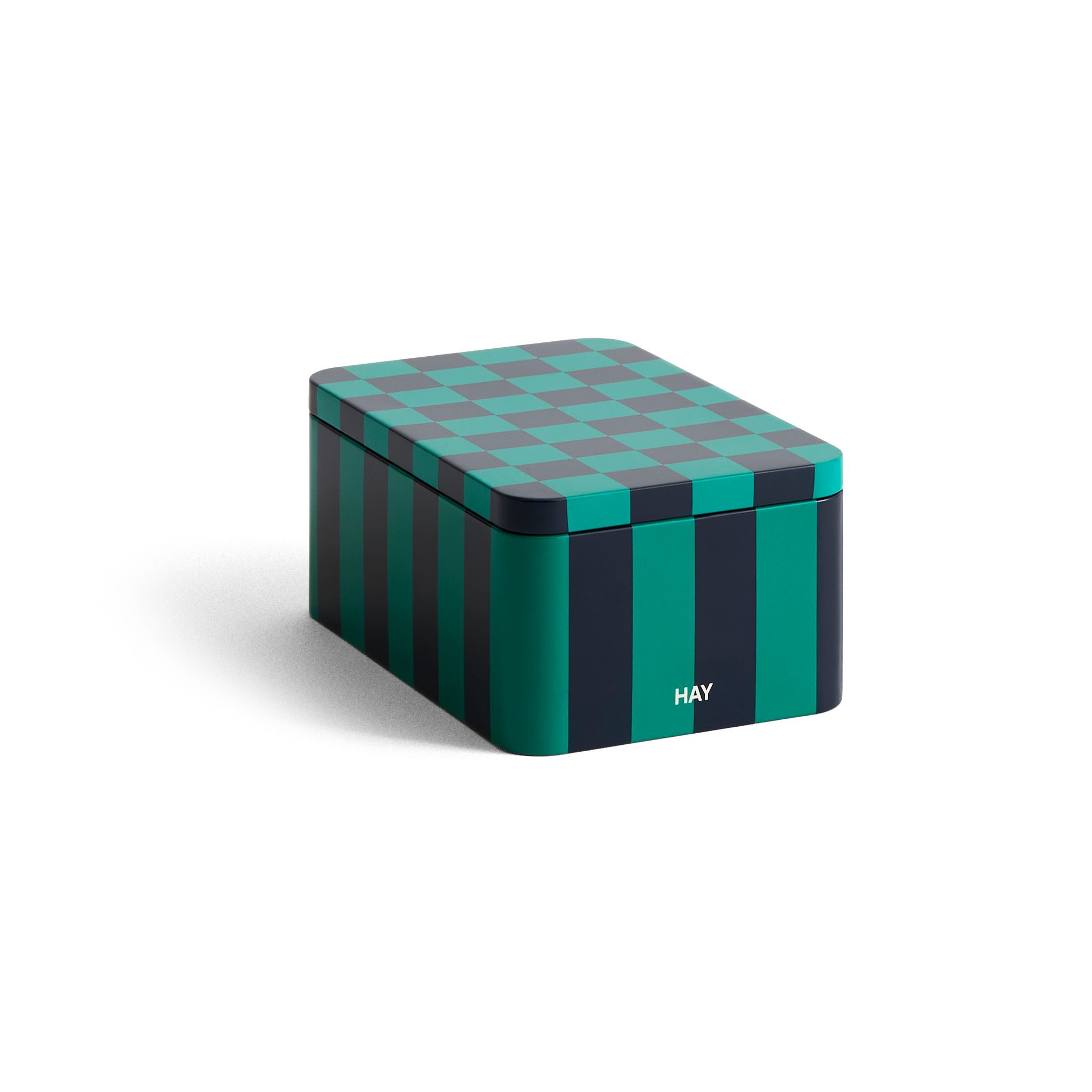 Bote Tin Container small.jt{font-size:18px}Green-dark blue