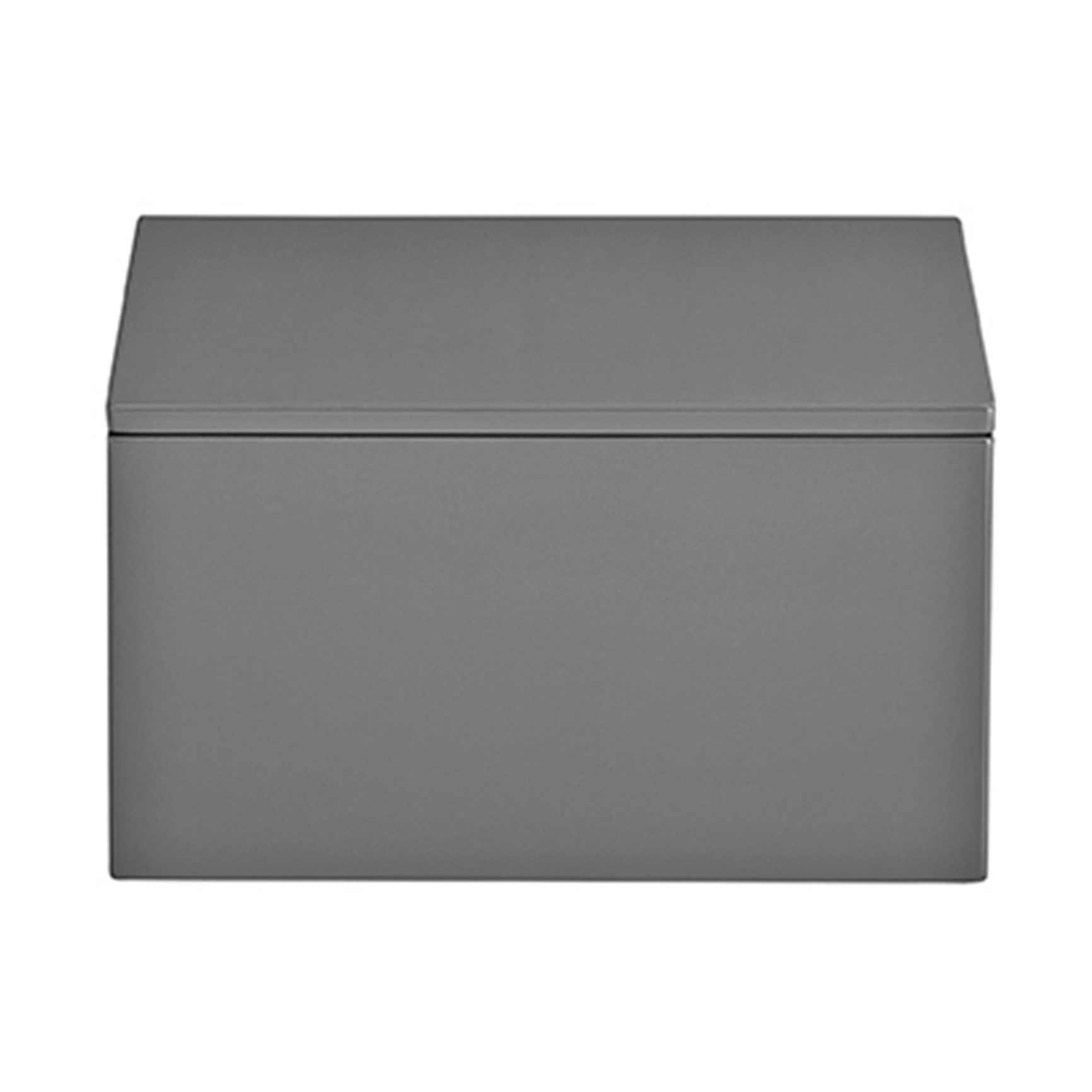 Caja de almacenamiento lacada Lux 19x19x10,5 cm.iy{font-size:18px}Antracit