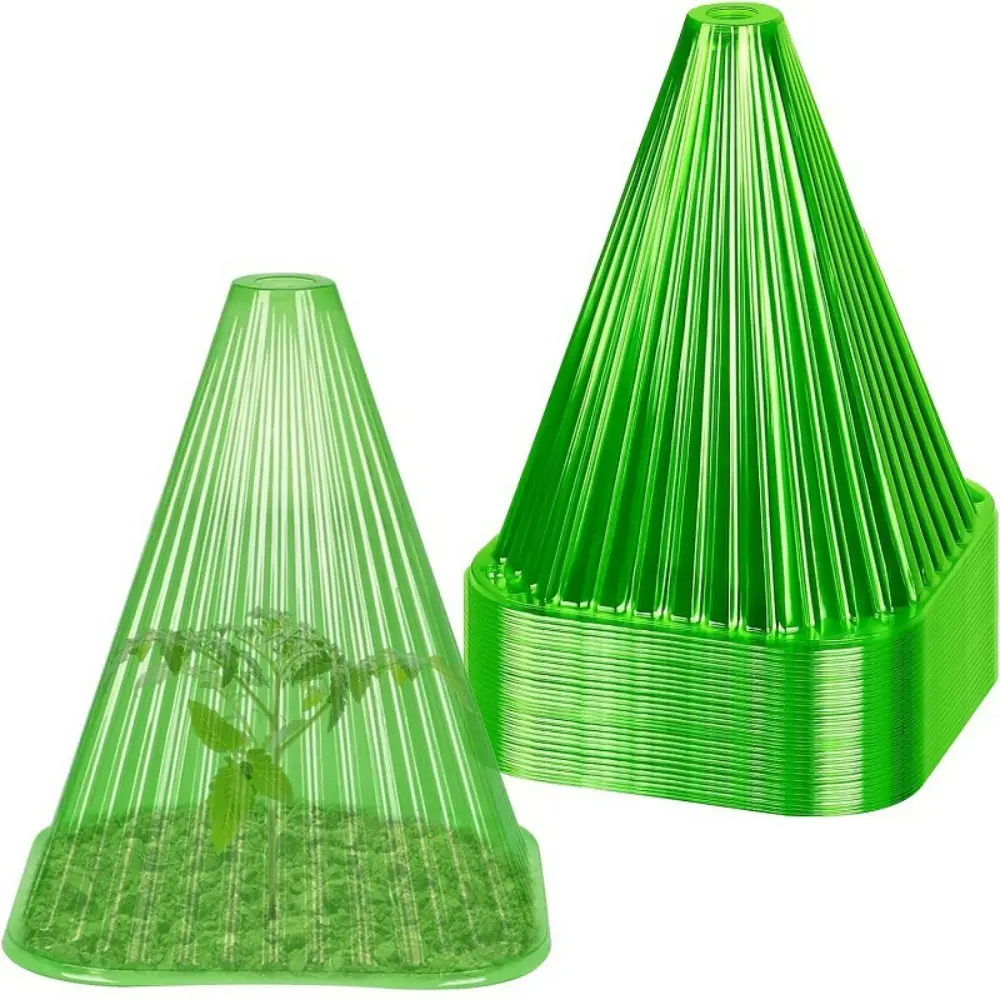 Lot de 20 cloches de jardin réutilisables – Protection gel & escargots – 22×19,5 cm – Living123