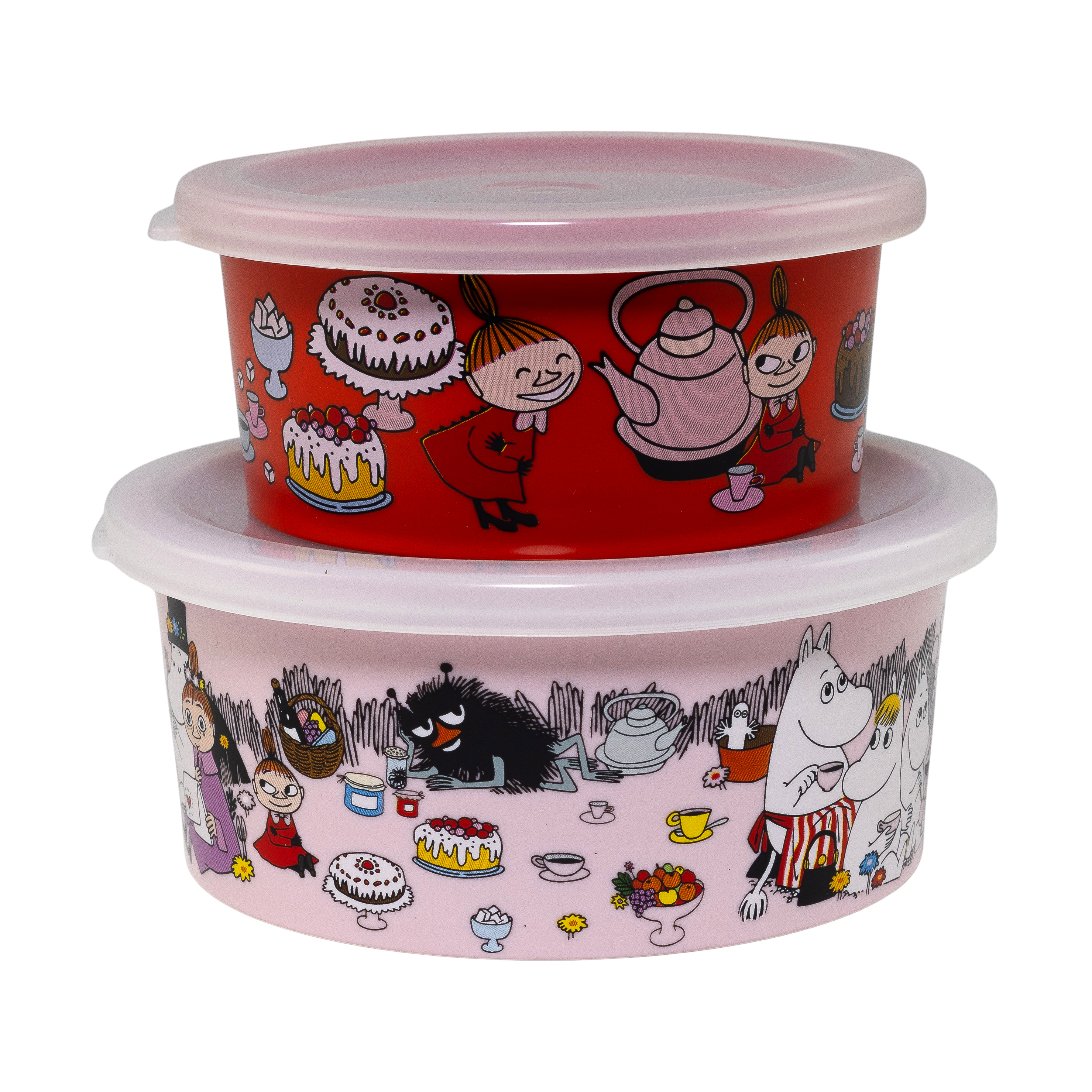 Set de 2 cajas de merienda Mumin Picknick Lilla My.iy{font-size:18px}Multi