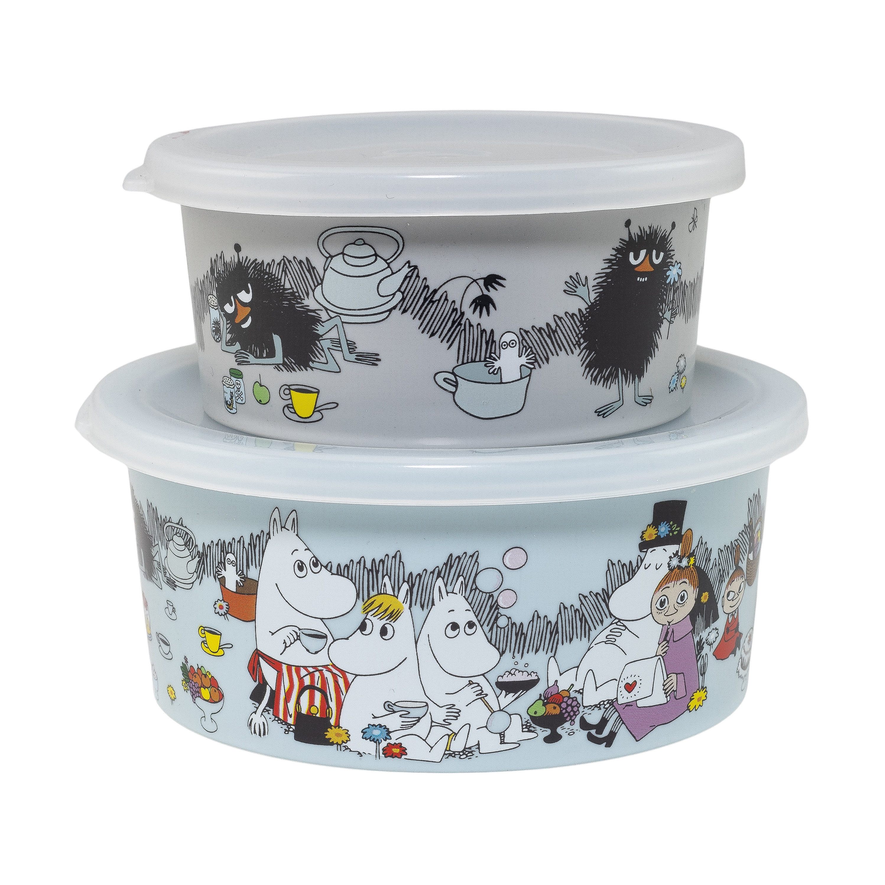 Set de 2 cajas de merienda Mumin Picknick Stinky.jp{font-size:18px}Multi