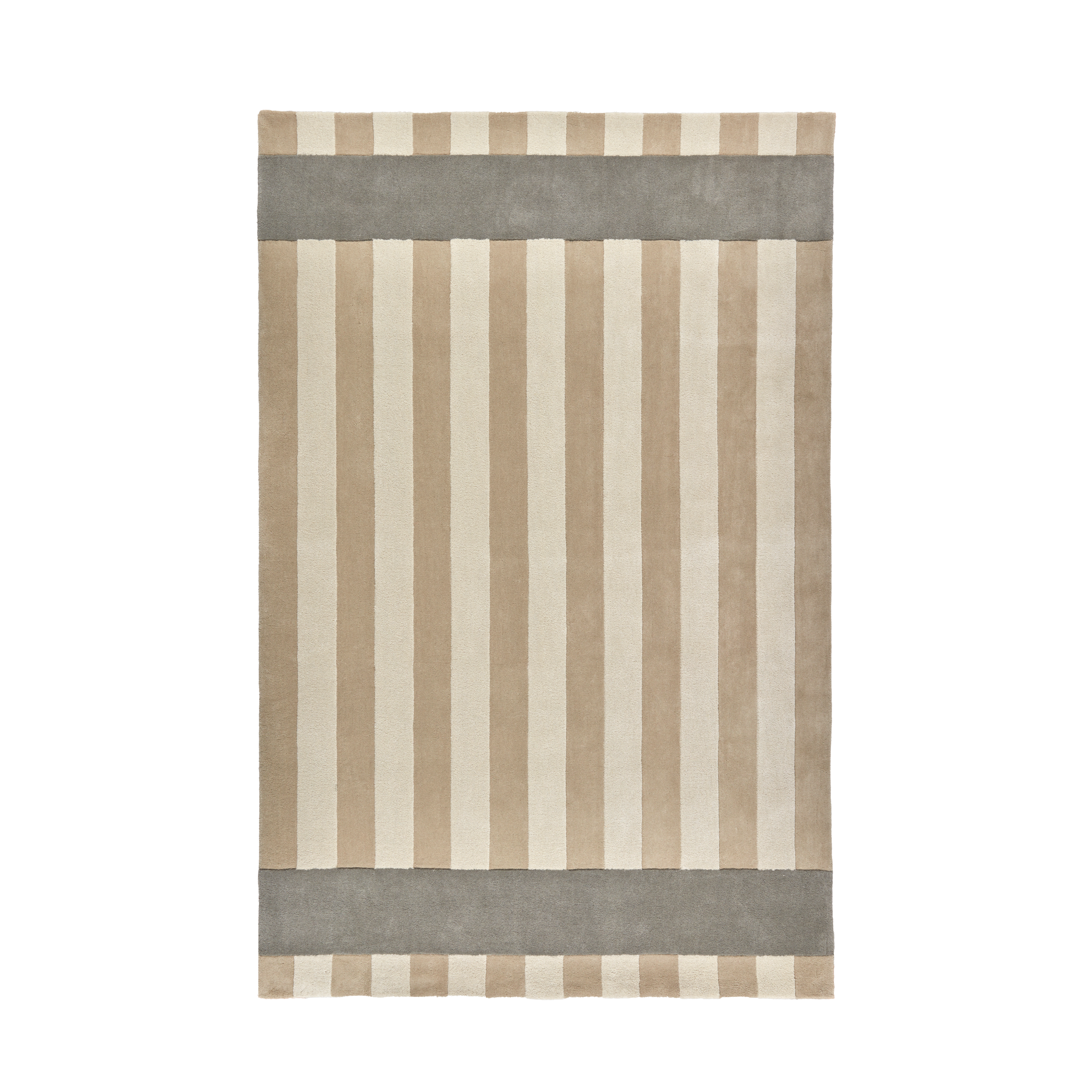 Alfombra de lana Aisles.ju{font-size:18px}Beige, 200×300 cm