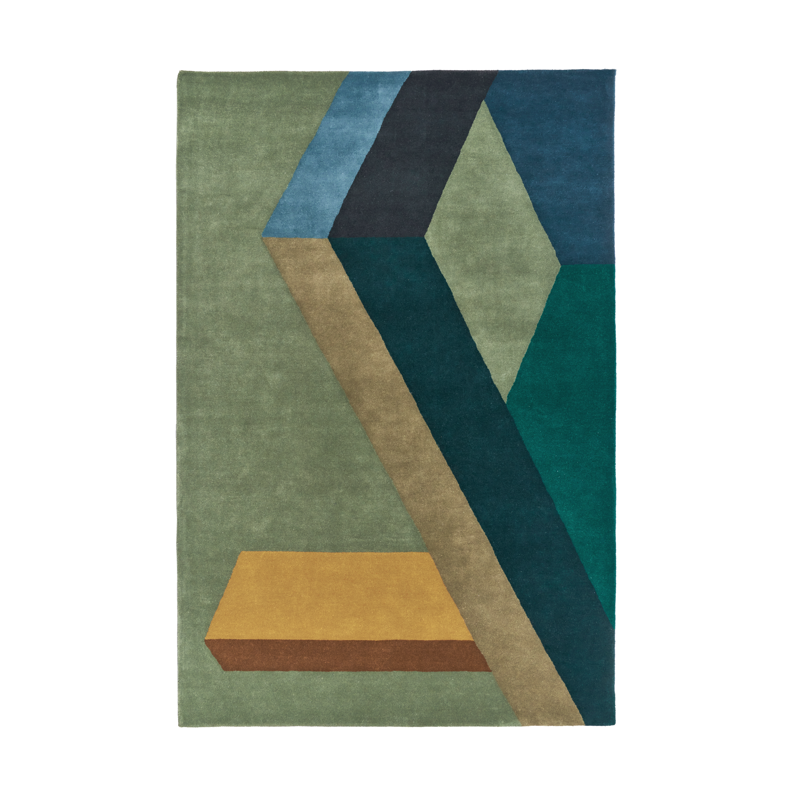Alfombra de lana ASPEKT Pavilion Petroleum.jt{font-size:18px}170×240 cm