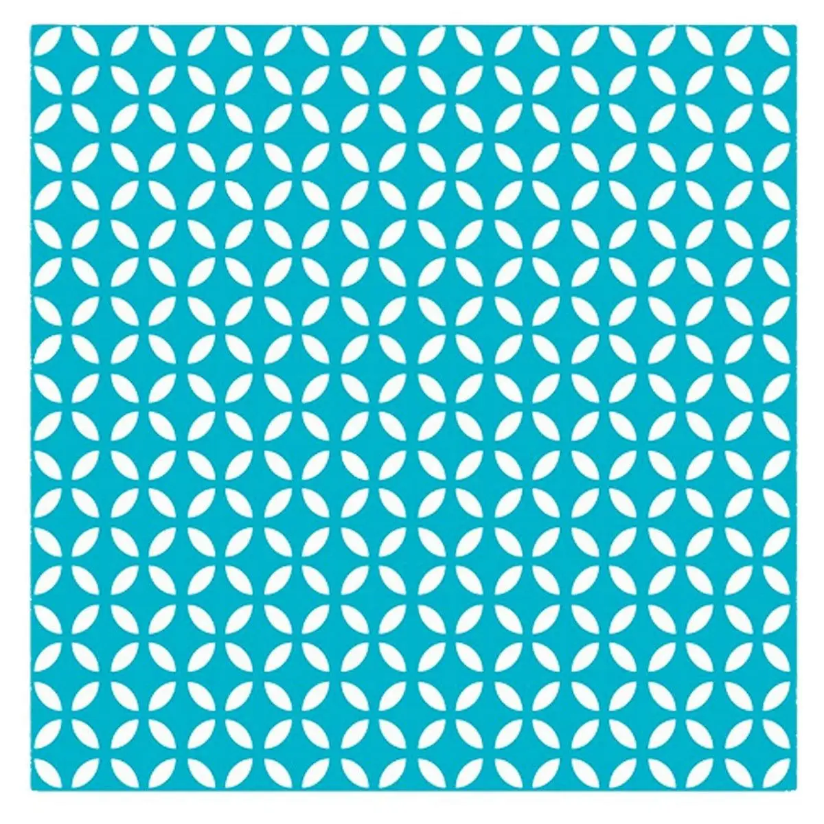 Lot de 20 Serviettes en Papier «Géométrique» 33x33cm Bleu