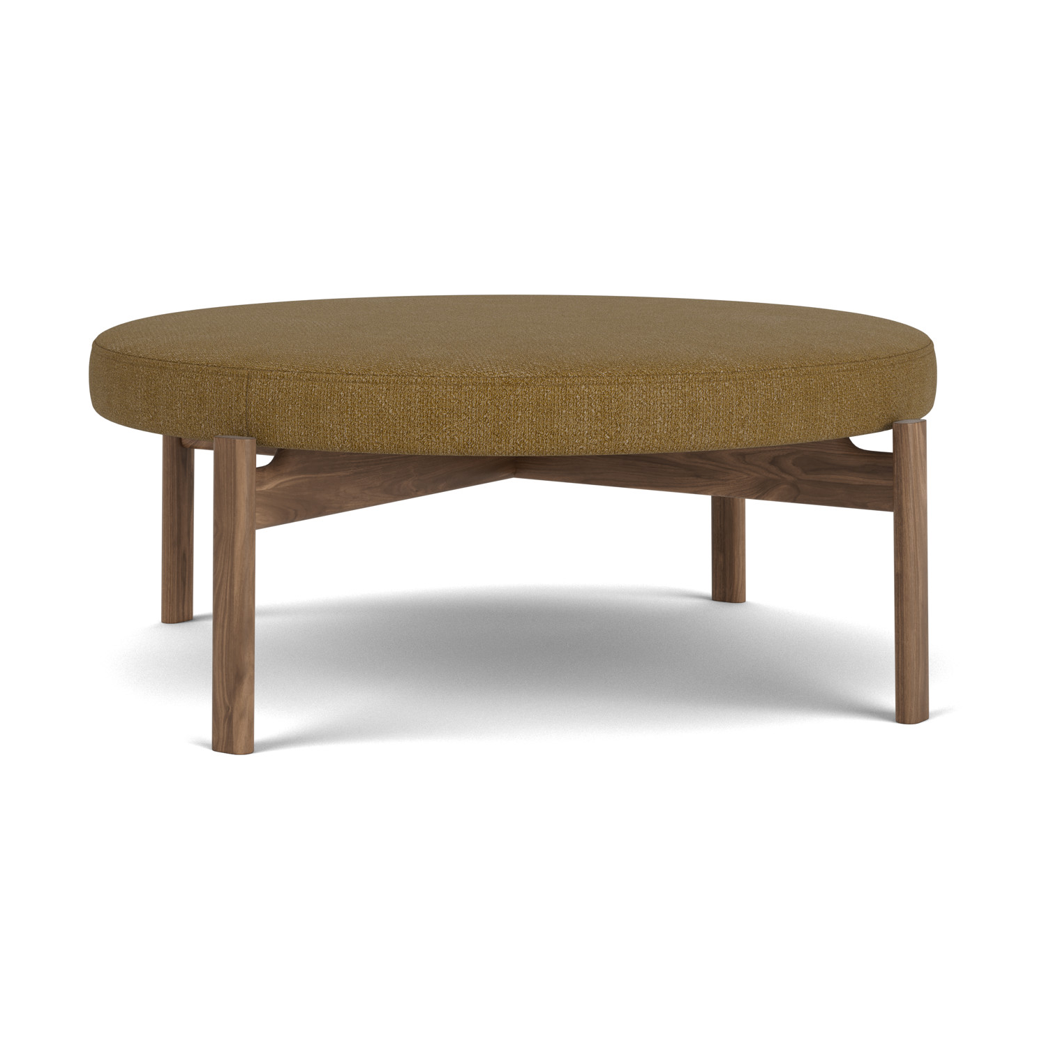 Pouf Passage Ø98,5 cm.jq{font-size:18px}Walnut-Audo Bouclé 06