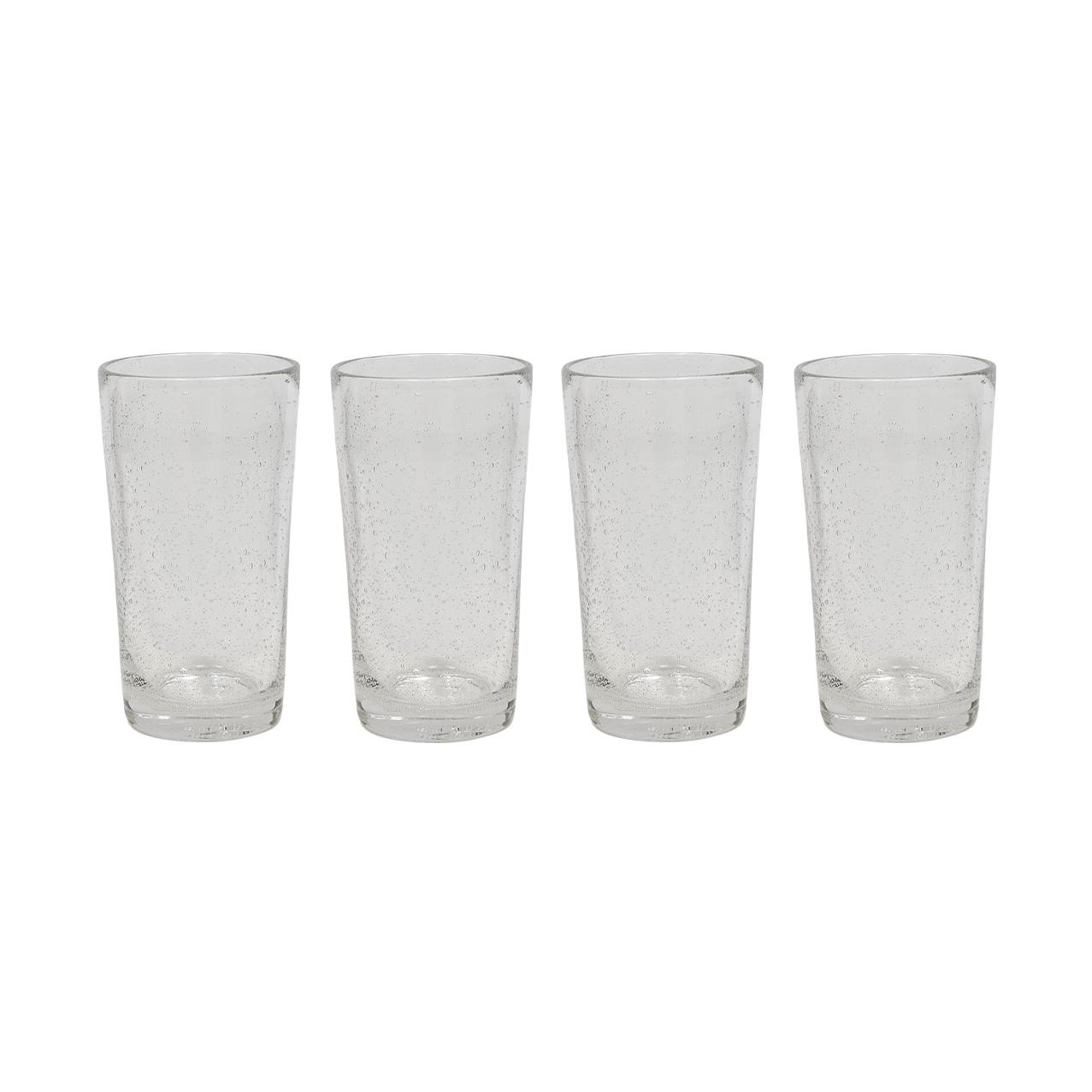 Vasos Kuki highball, 4-pack.jt{font-size:18px}Clear