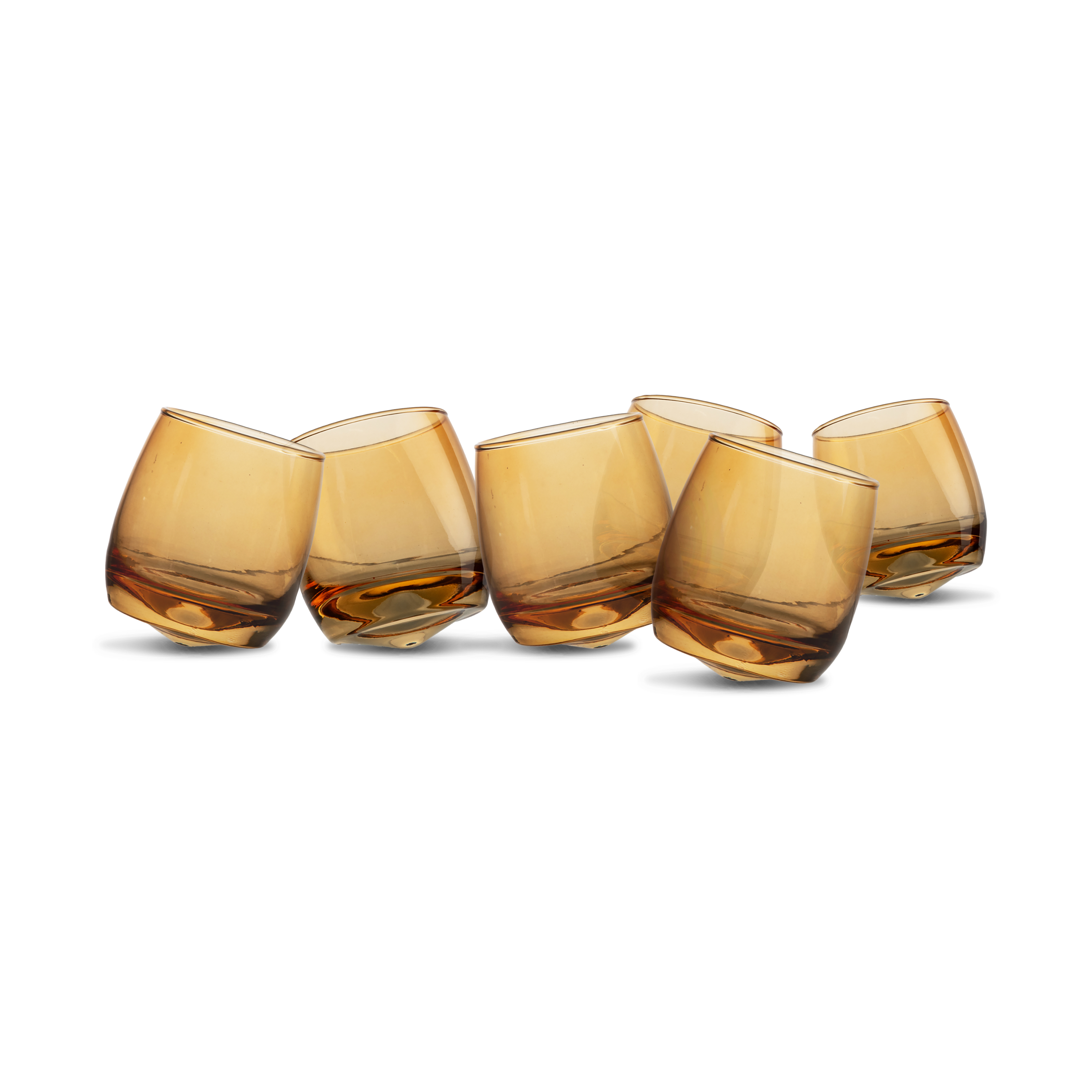 Vasos con base redondeada Sagaform 30 cl 6-pack.ju{font-size:18px}Ámbar